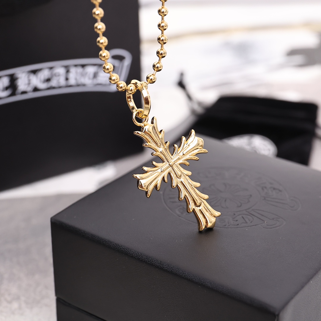 【CHROME HEARTS】ネックレス、新しいネックレス万能シンプルファッションオーナメント-BRAND OFF