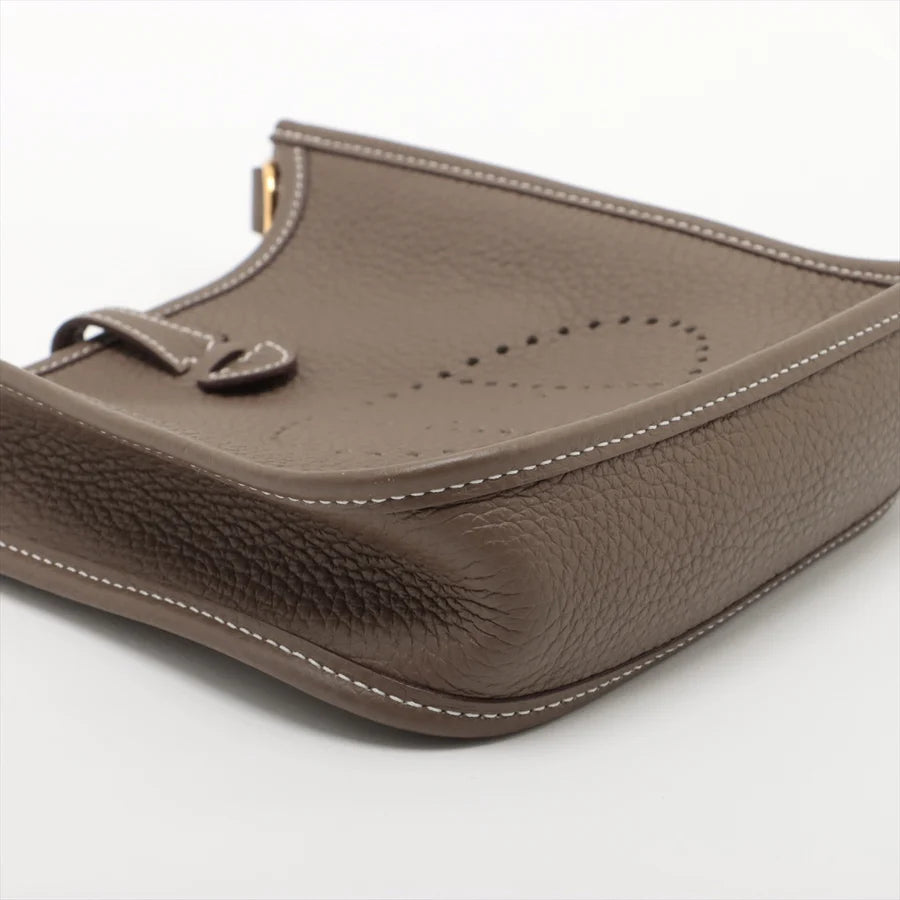 HERMES エルメス エブリンTPM アマゾン トリヨンクレマンス エトゥープ ゴールド金具-BRAND OFF