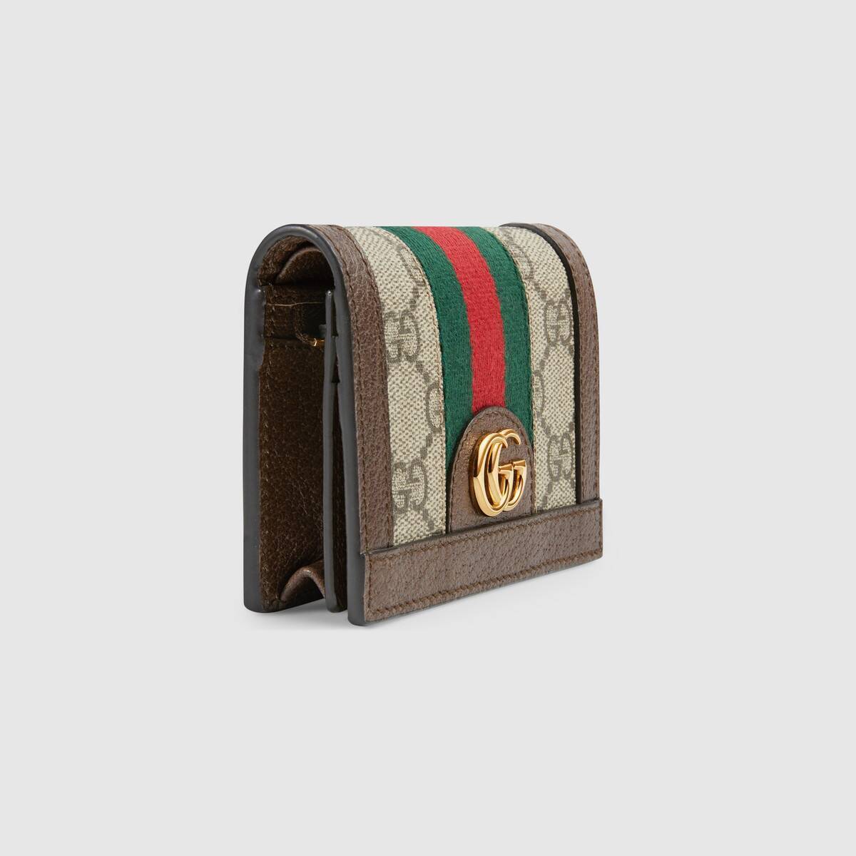 GUCCI(グッチ) オフィディア〕GG カードケース(コイン＆紙幣入れ付き)-BRAND OFF