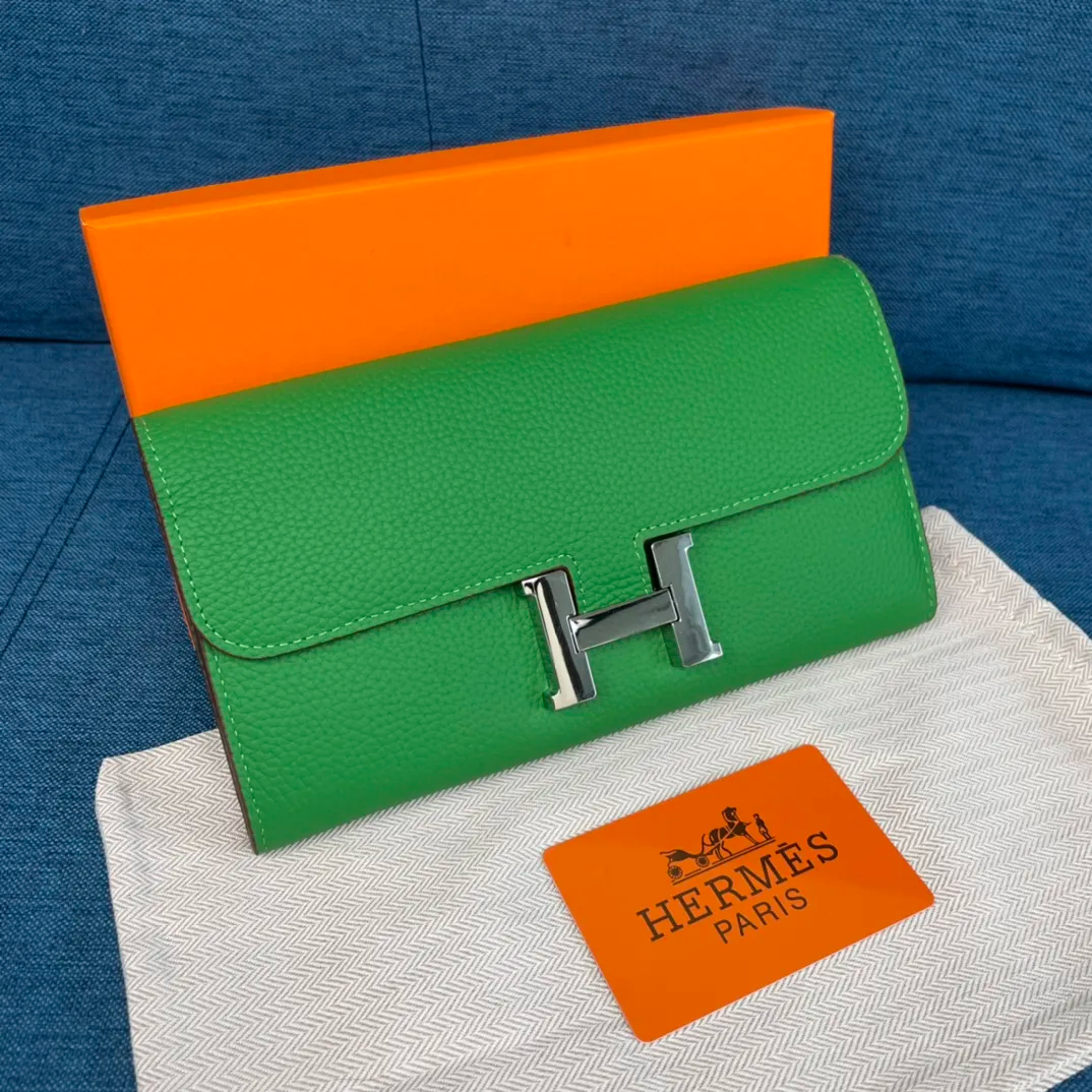 HERMÈS 長財布 11カラー 22X11CM-BRAND OFF