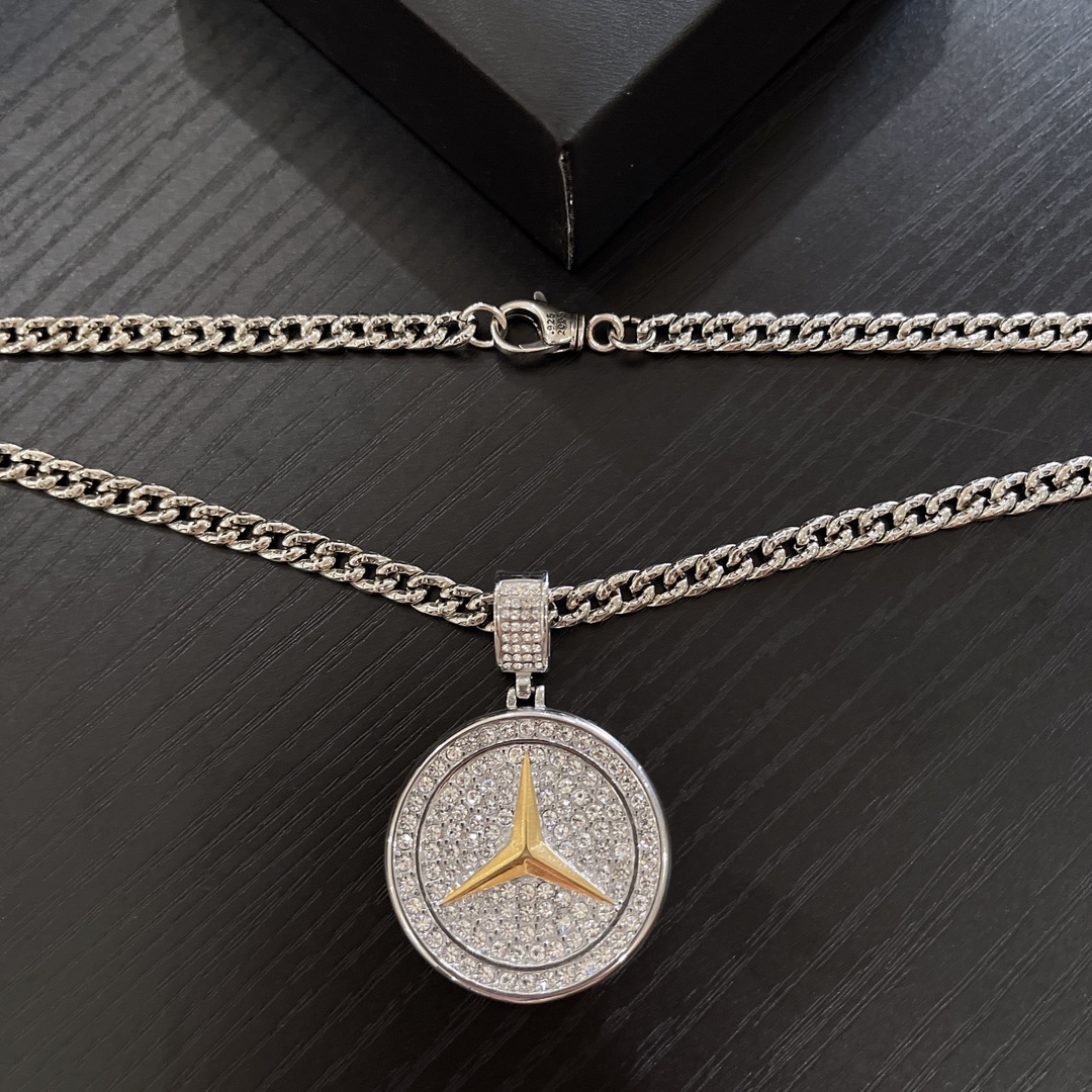 【CHROME HEARTS】ネックレス、新しいネックレス万能シンプルファッションオーナメント-BRAND OFF