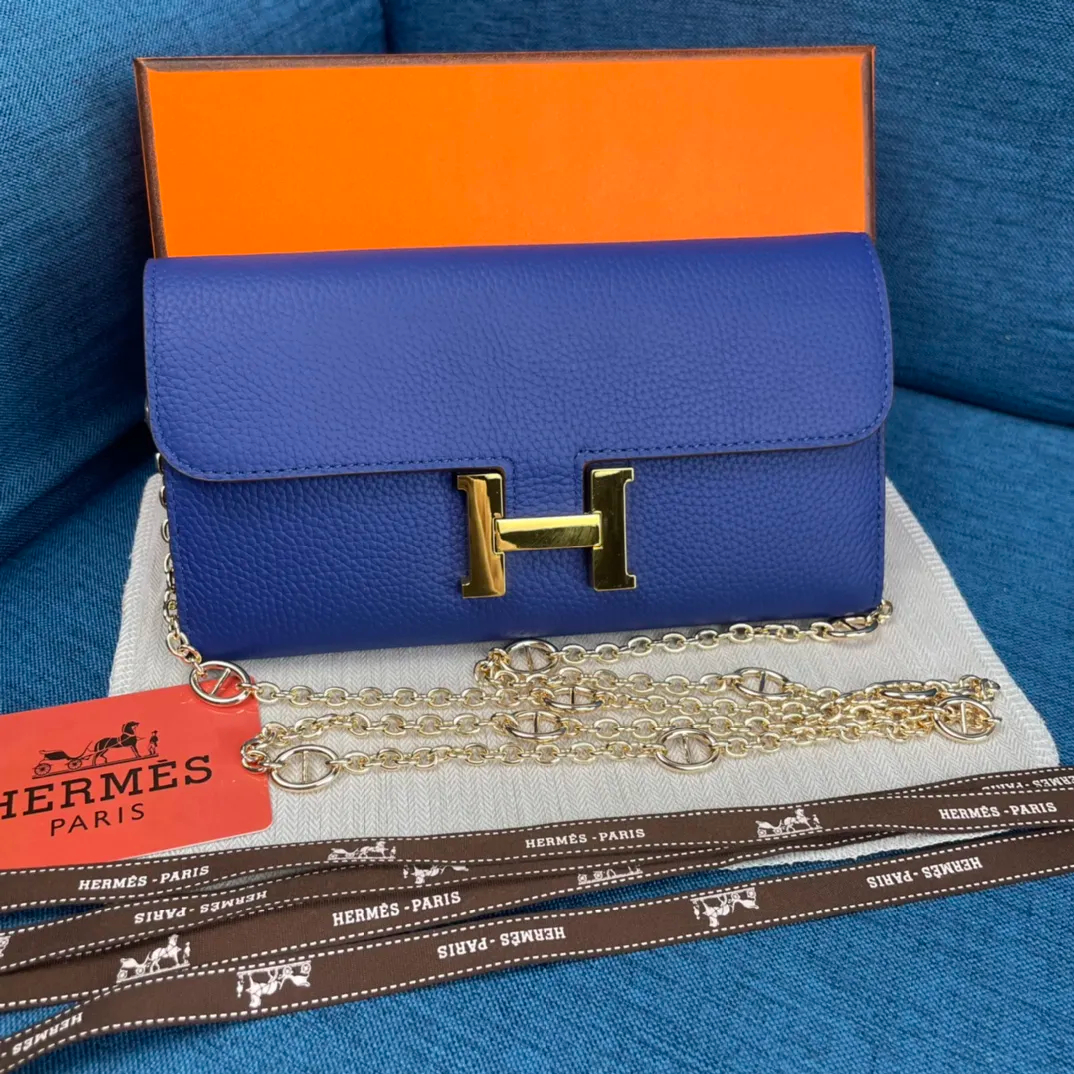 HERMÈS ショルダー & 長財布 11カラー 22X11CM-BRAND OFF