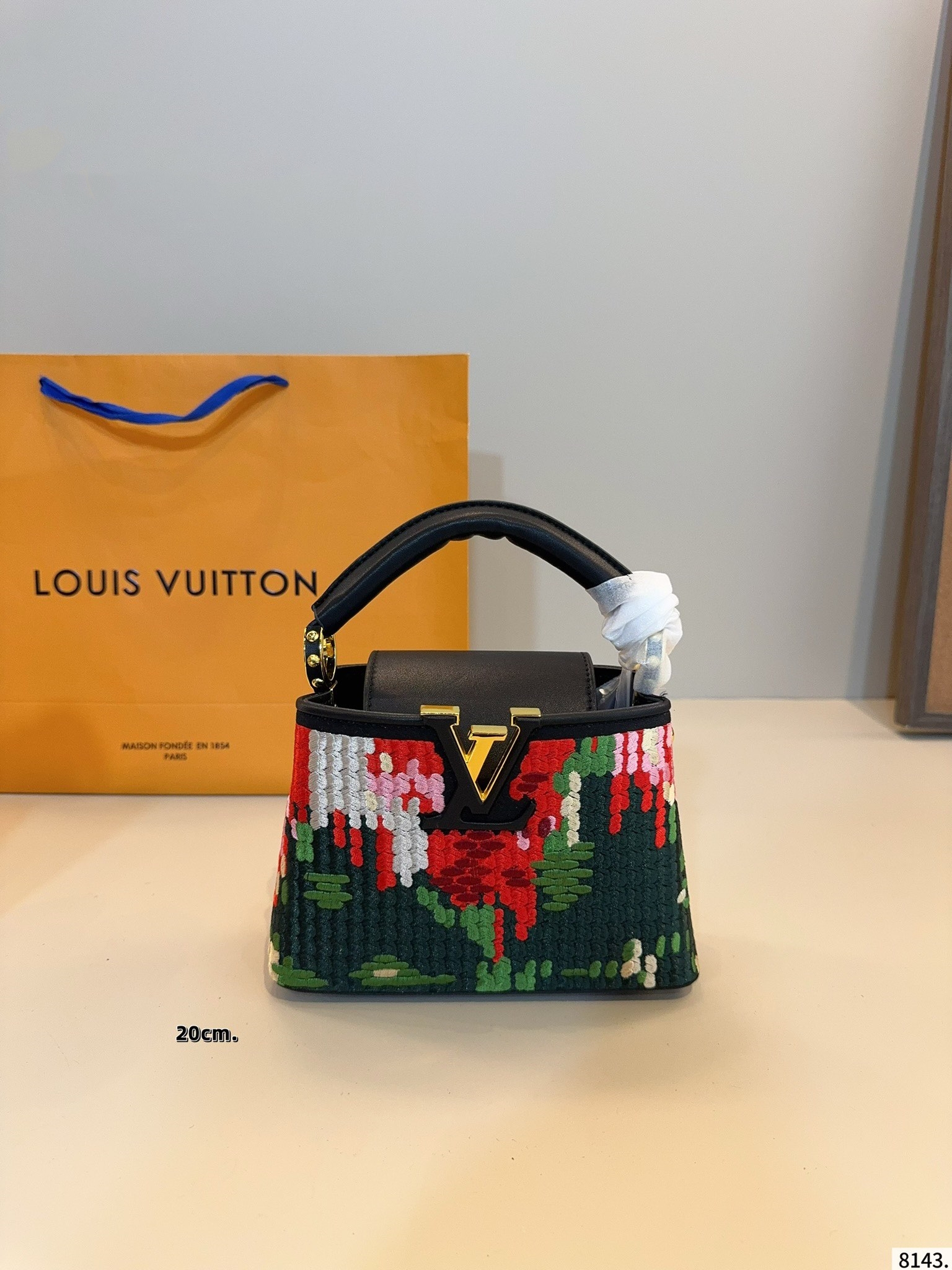 LOUIS VUITTON ルイヴィトン Capucines bb ハンドバッグ-BRAND OFF