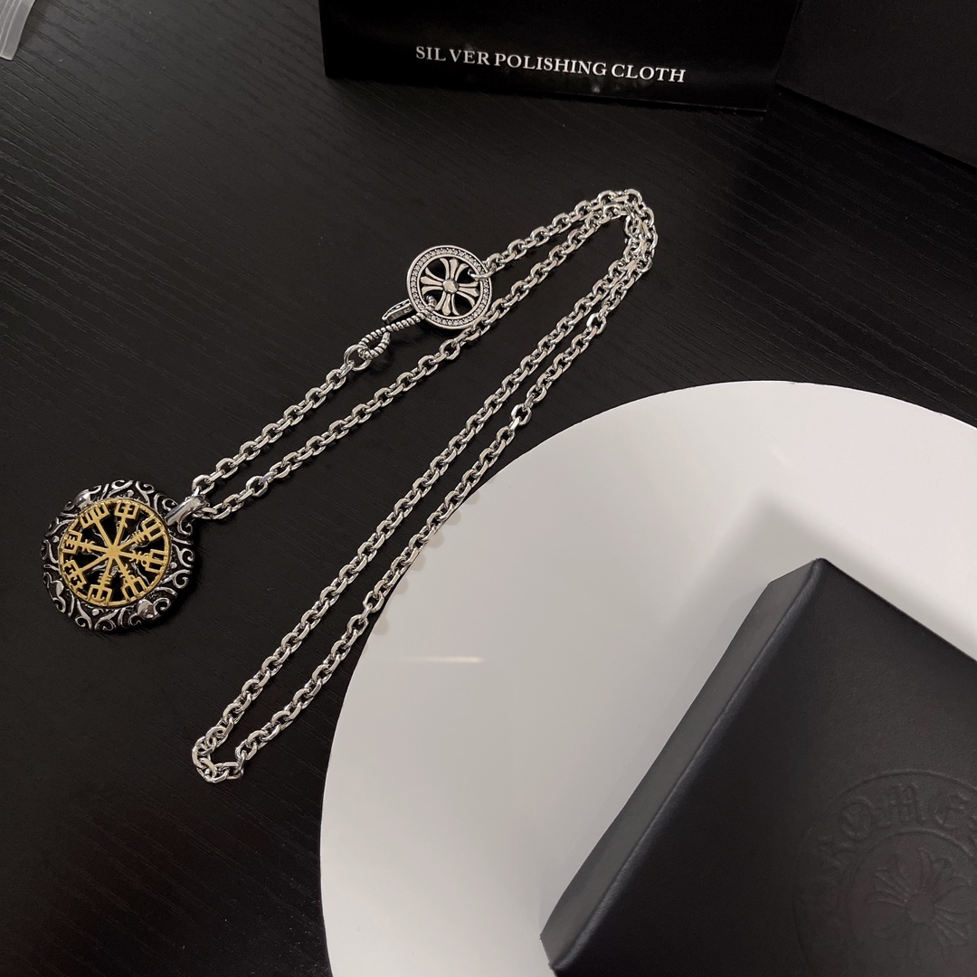 【CHROME HEARTS】ネックレス、新しいネックレス万能シンプルファッションオーナメント-BRAND OFF
