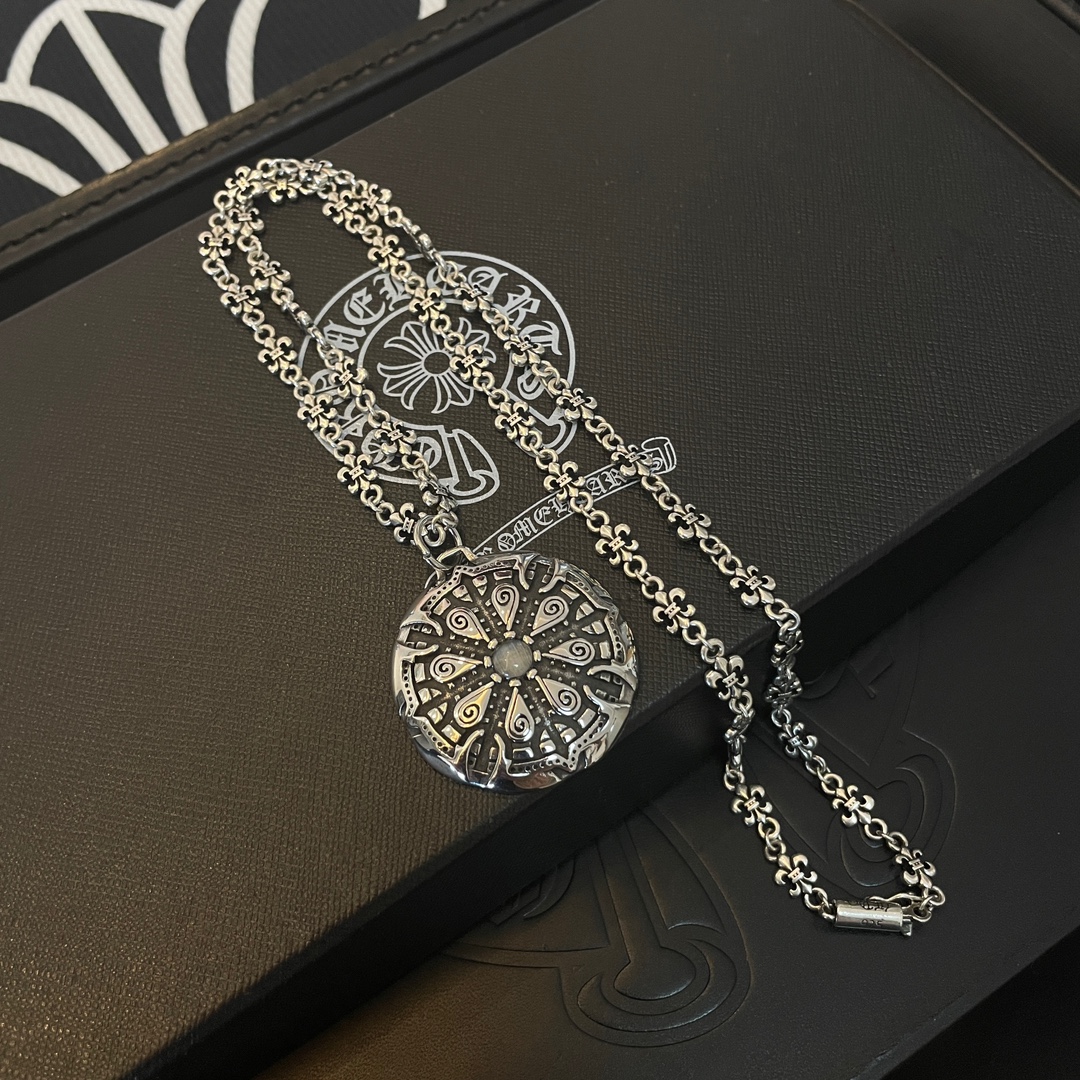 【CHROME HEARTS】ネックレス、新しいネックレス万能シンプルファッションオーナメント-BRAND OFF
