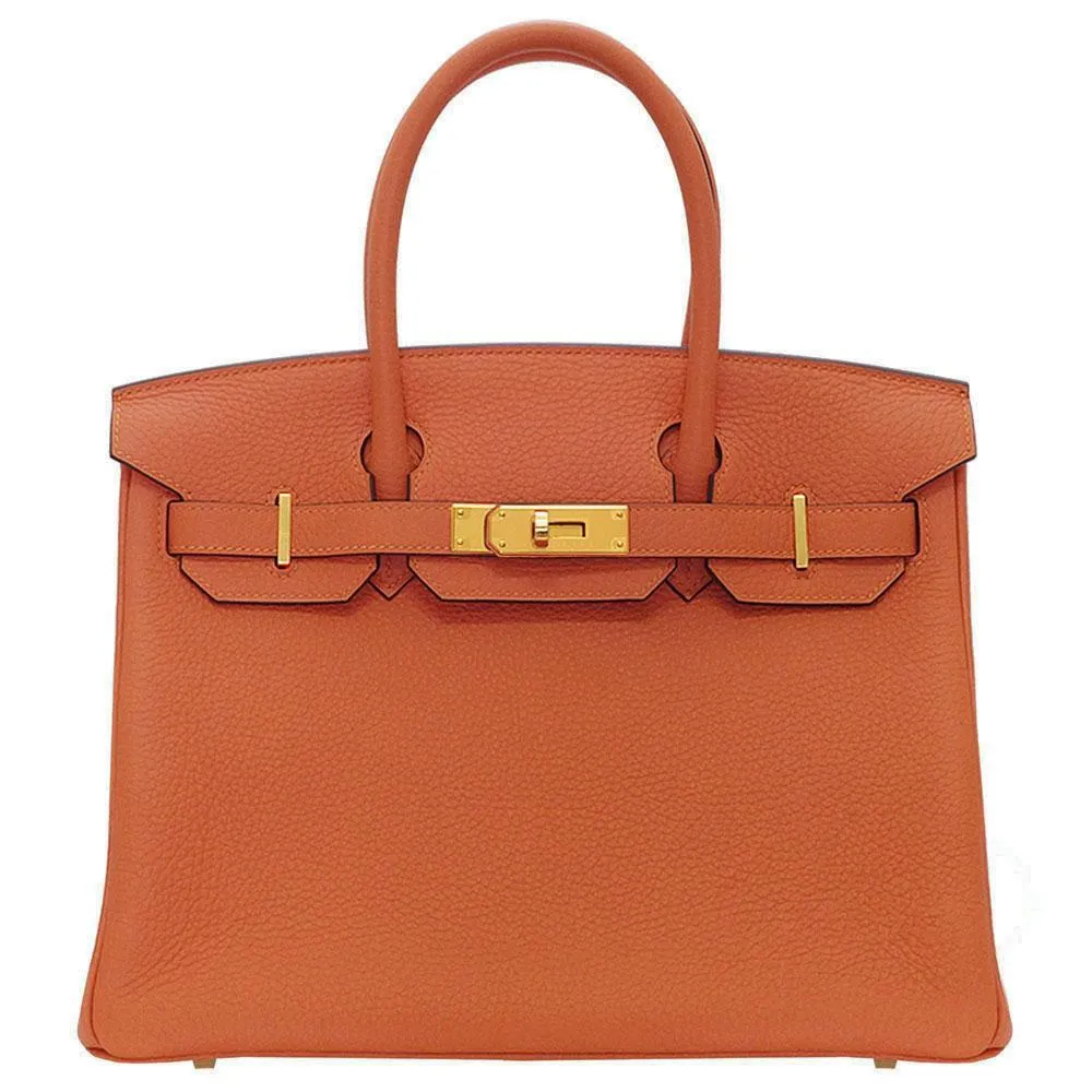 【HERMES】エルメス バーキン 30CM トゴ ゴールド金具-BRAND OFF
