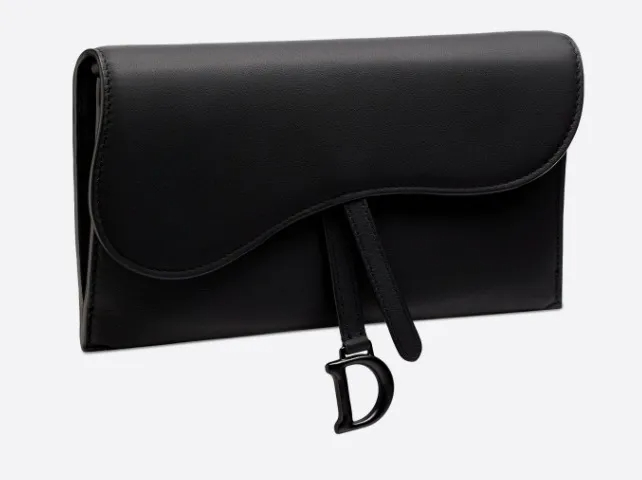 ♯注目【CHRISTIAN DIOR】今旬のウルトラマット☆SADDLE WALLET-BRAND OFF
