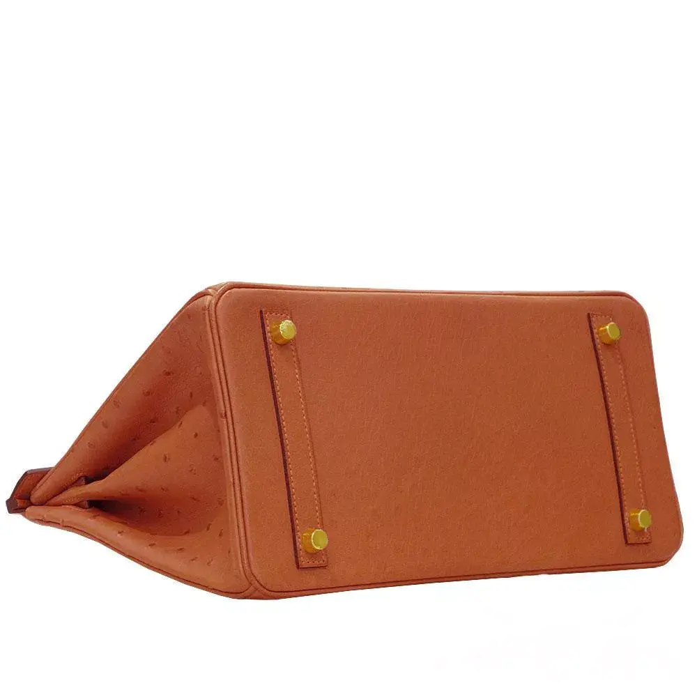 【HERMES】エルメス バーキン 30cm オーストリッチ ゴールド金具-BRAND OFF
