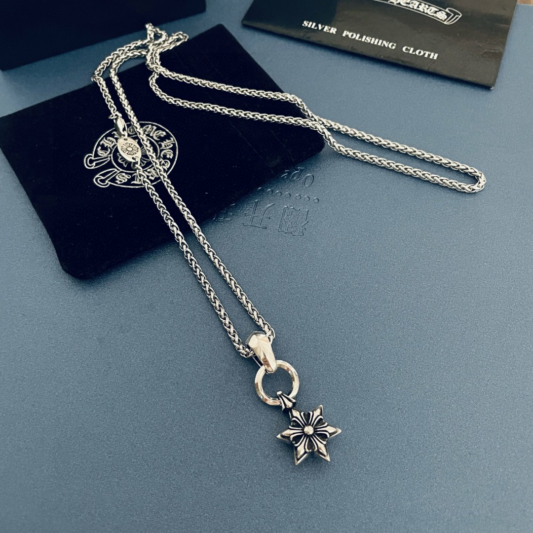 【Chrome Hearts】ネックレス、新しいネックレス万能シンプルファッションオーナメント-BRAND OFF