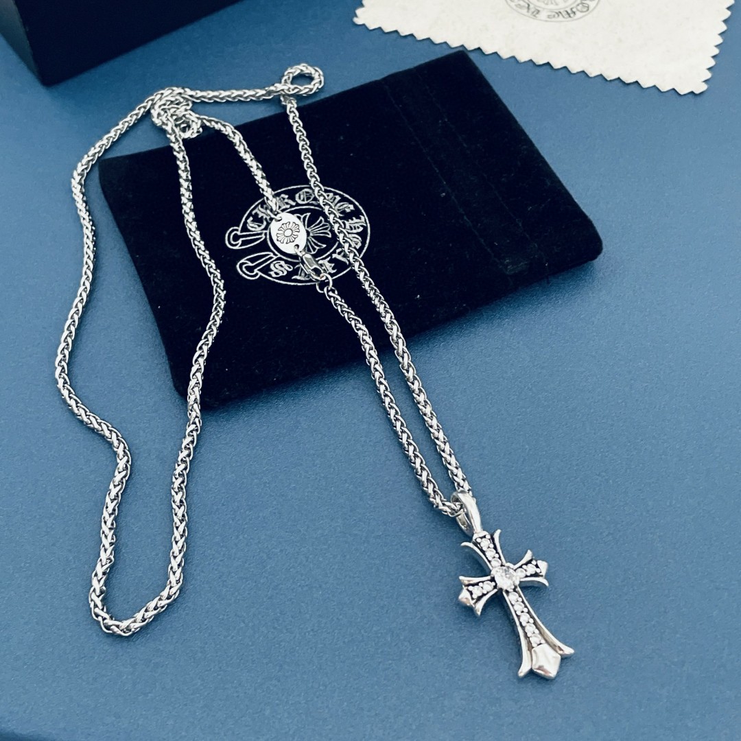 【Chrome Hearts】ネックレス、新しいネックレス万能シンプルファッションオーナメント-BRAND OFF