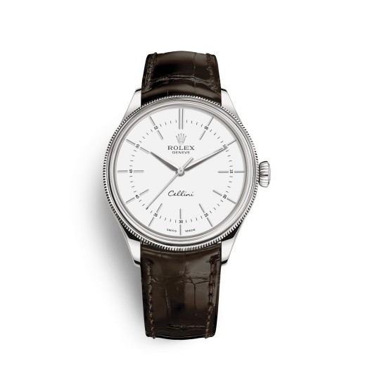 チェリーニ タイムウォッチ: 18 CT ホワイトゴールド - M50509-0017-BRAND OFF