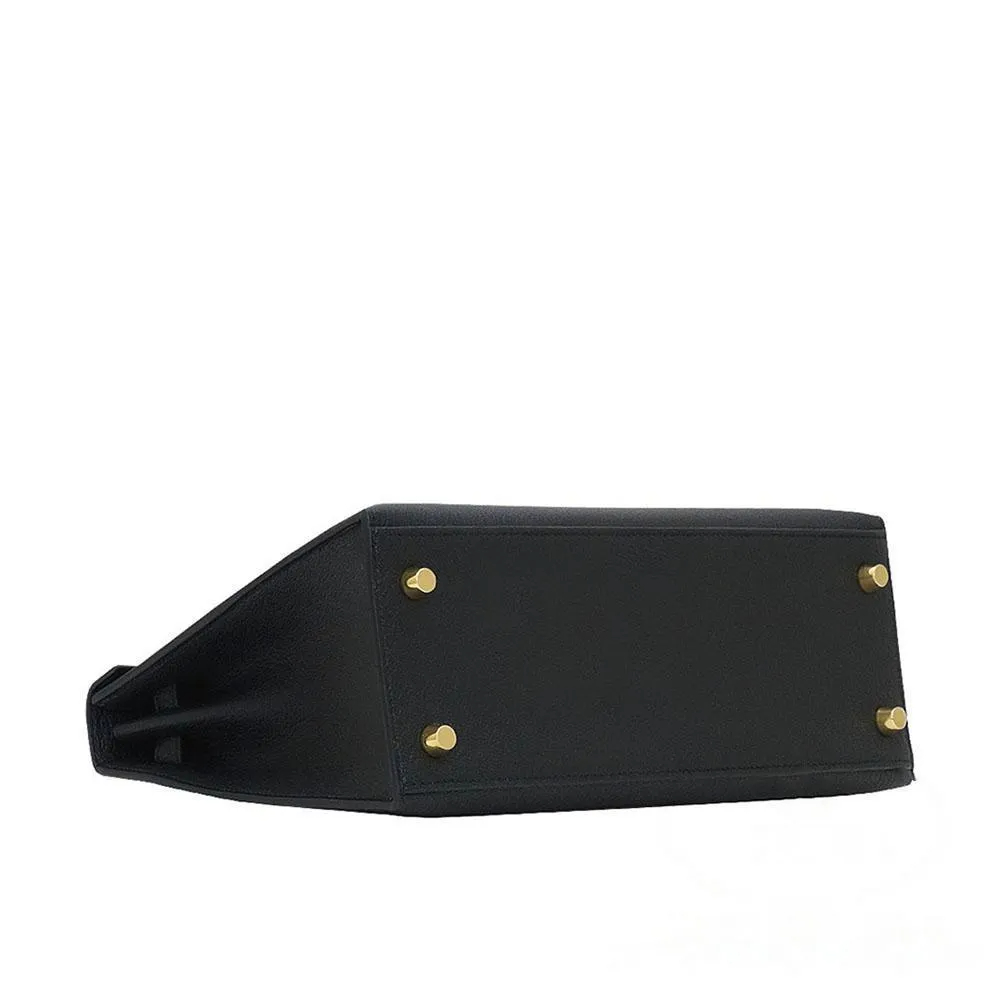 【HERMES】エルメス ケリー 25CM シェーブル ゴールド金具-BRAND OFF