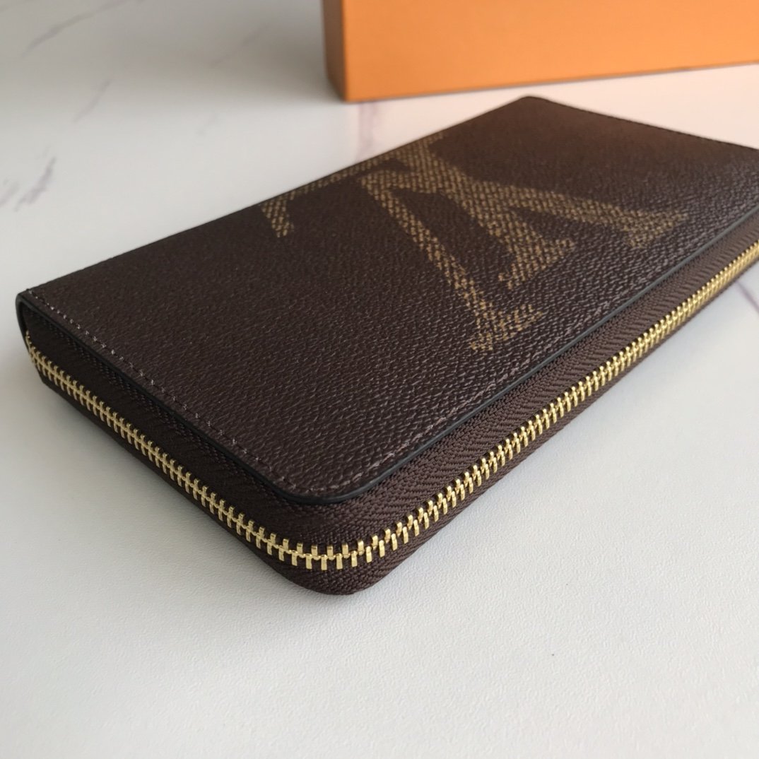 財布 19 x 10cm Zippy M60017 Louis Vuitton-BRAND OFF