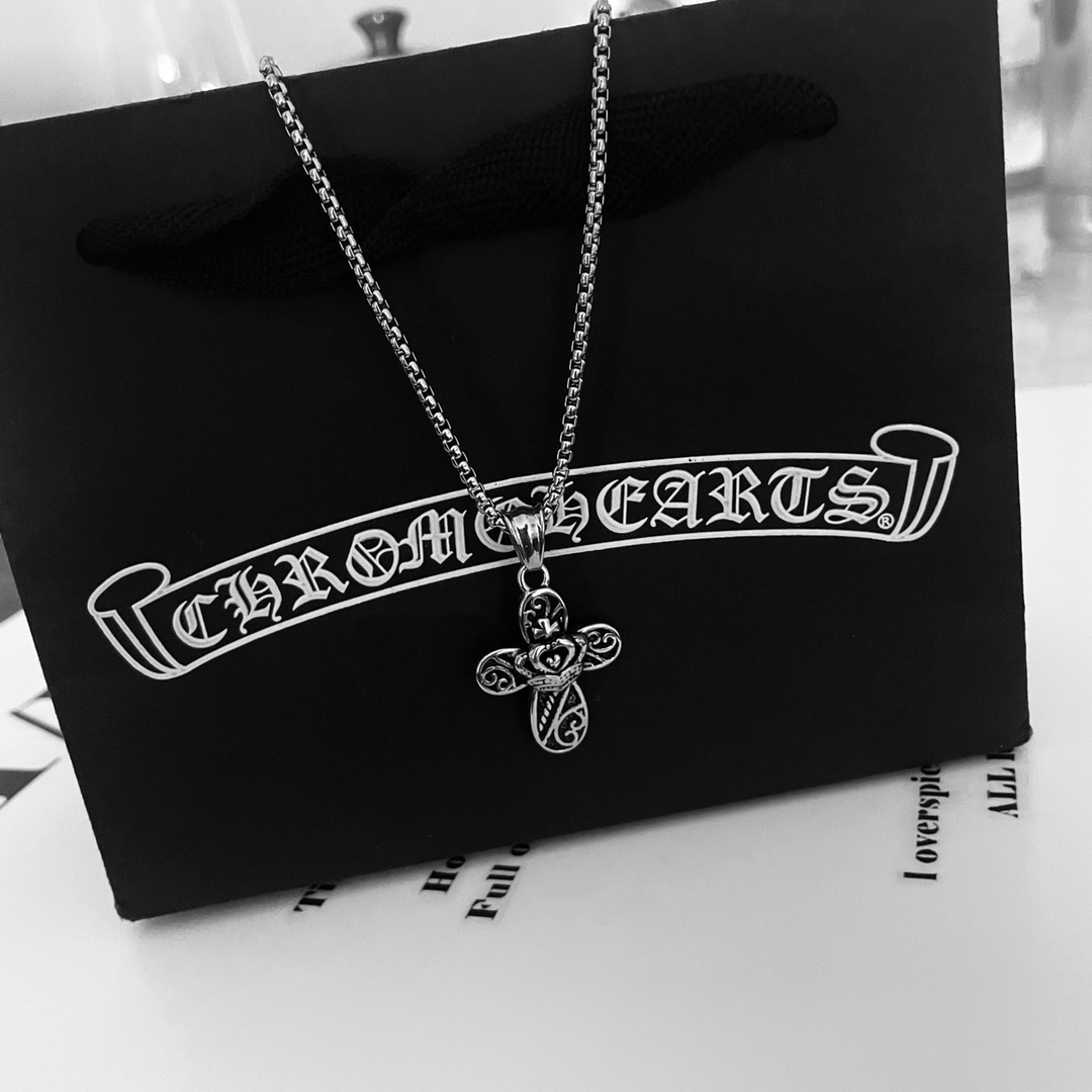 【CHROME HEARTS 】ネックレス、新しいネックレス万能シンプルファッションオーナメント-BRAND OFF