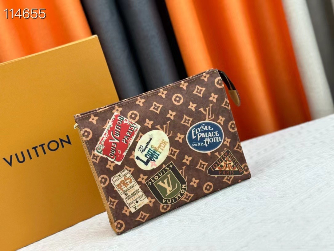 LOUIS VUITTON ルイヴィトン  Monogram クラッチバッグ M83487-BRAND OFF