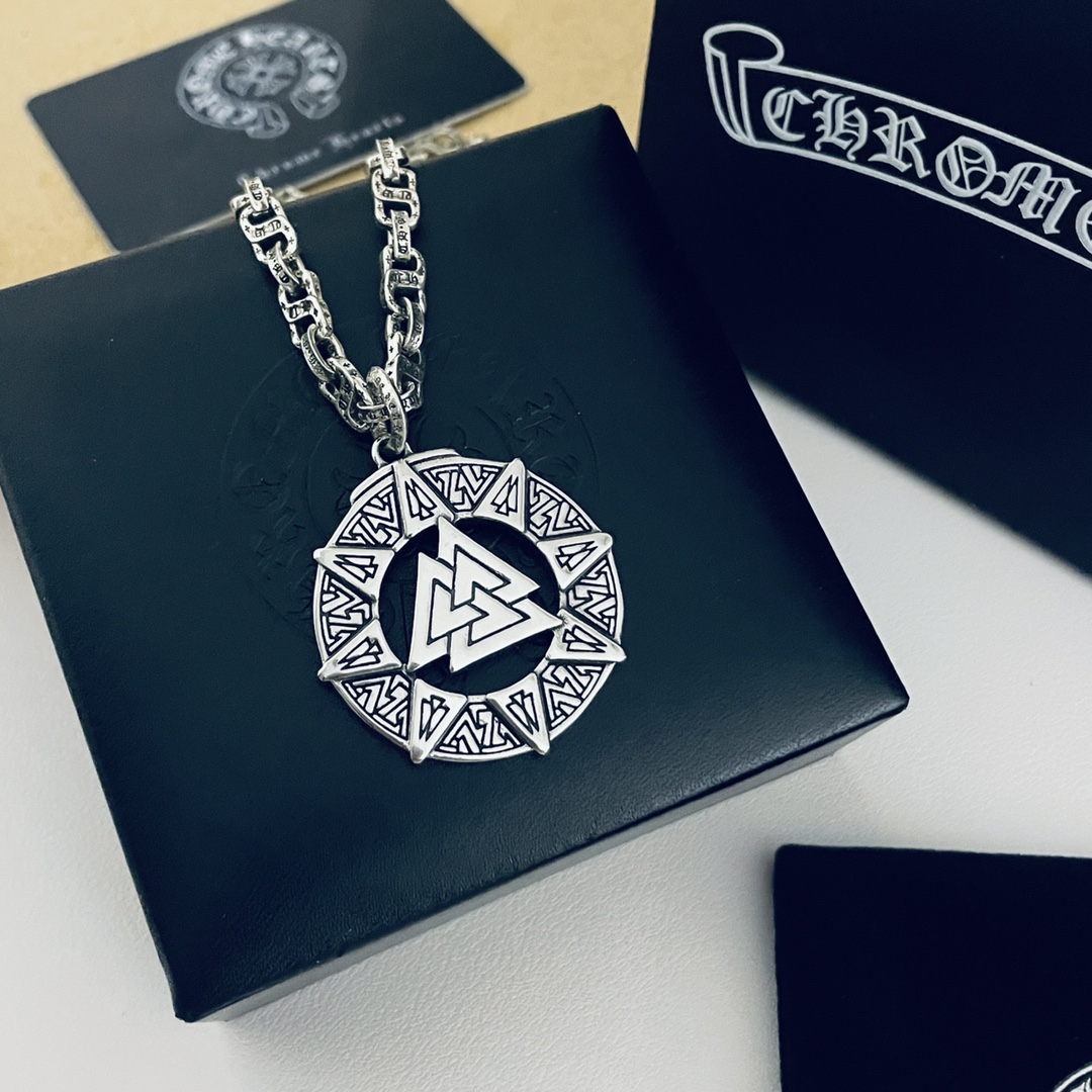 【CHROME HEARTS 】ネックレス、新しいネックレス万能シンプルファッションオーナメント-BRAND OFF