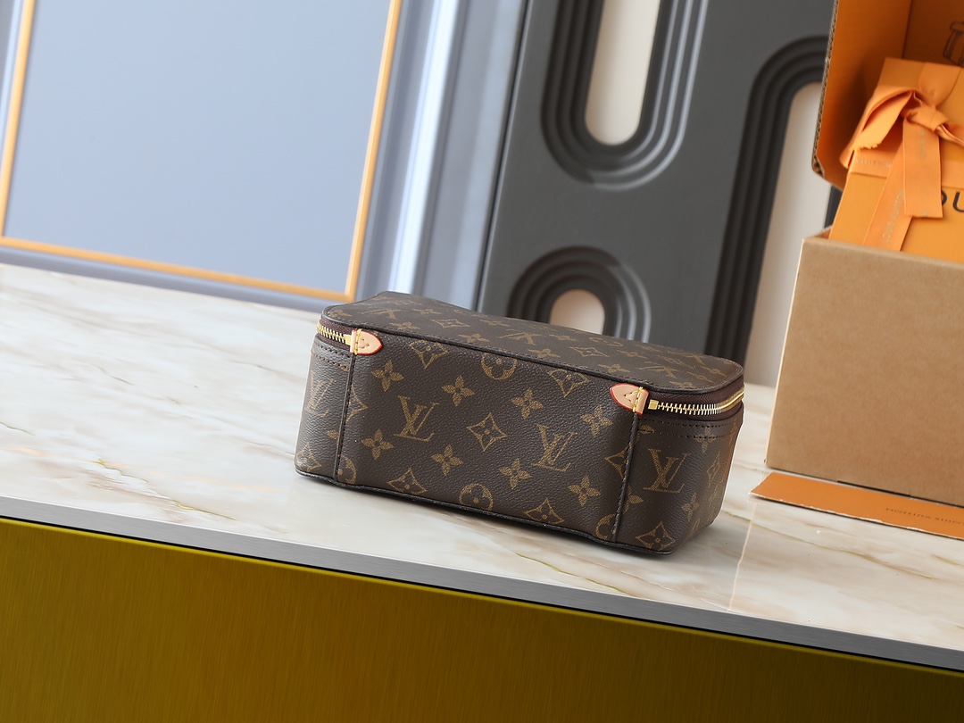 LOUIS VUITTON ルイヴィトン M43689 収納ボックス 化粧ポーチ-BRAND OFF