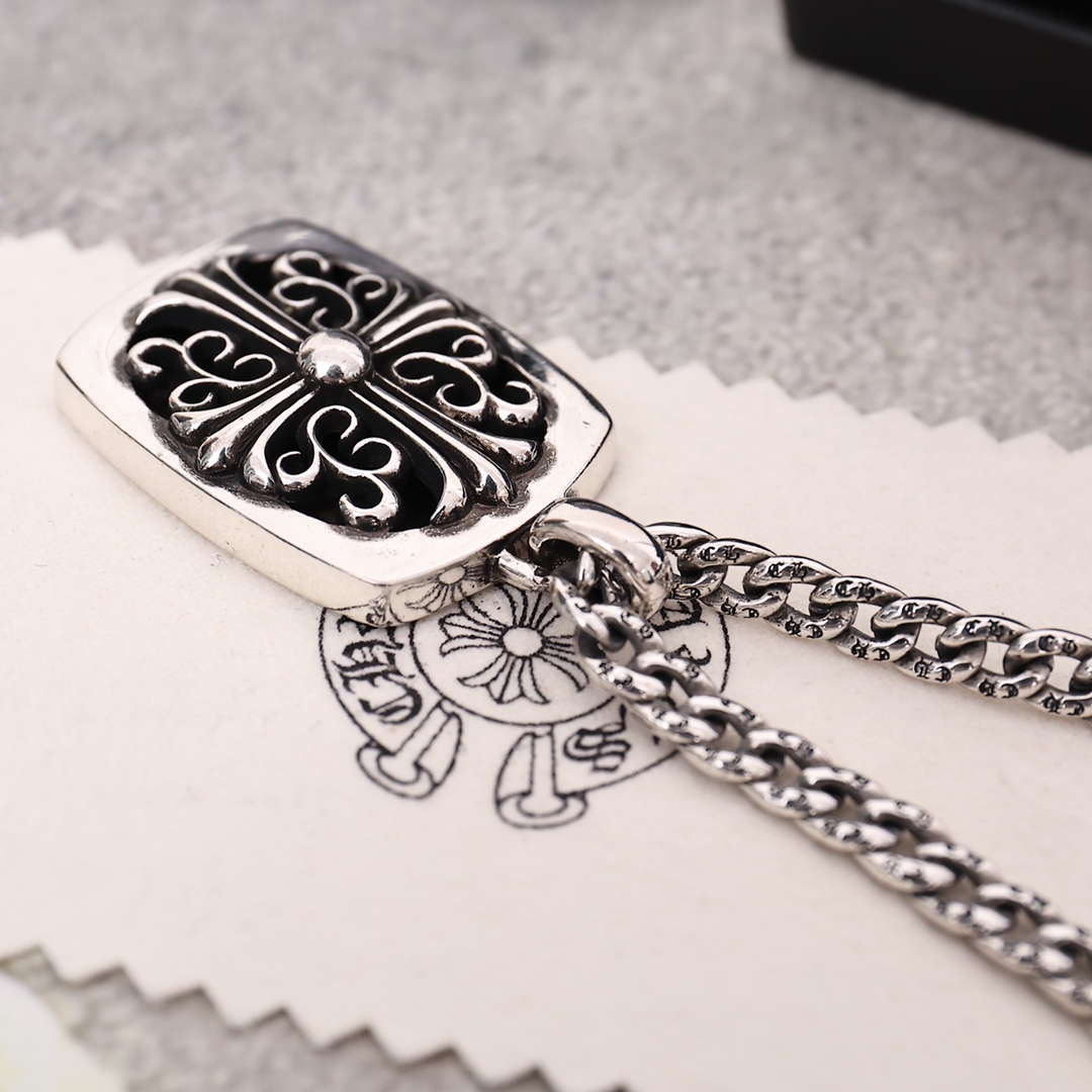 【CHROME HEARTS】ネックレス、新しいネックレス万能シンプルファッションオーナメント-BRAND OFF