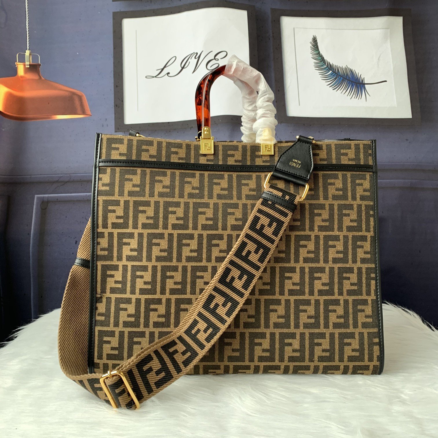 FENDI（フェンディ） ハンドバッグ 40.5X21.5X35CM-BRAND OFF