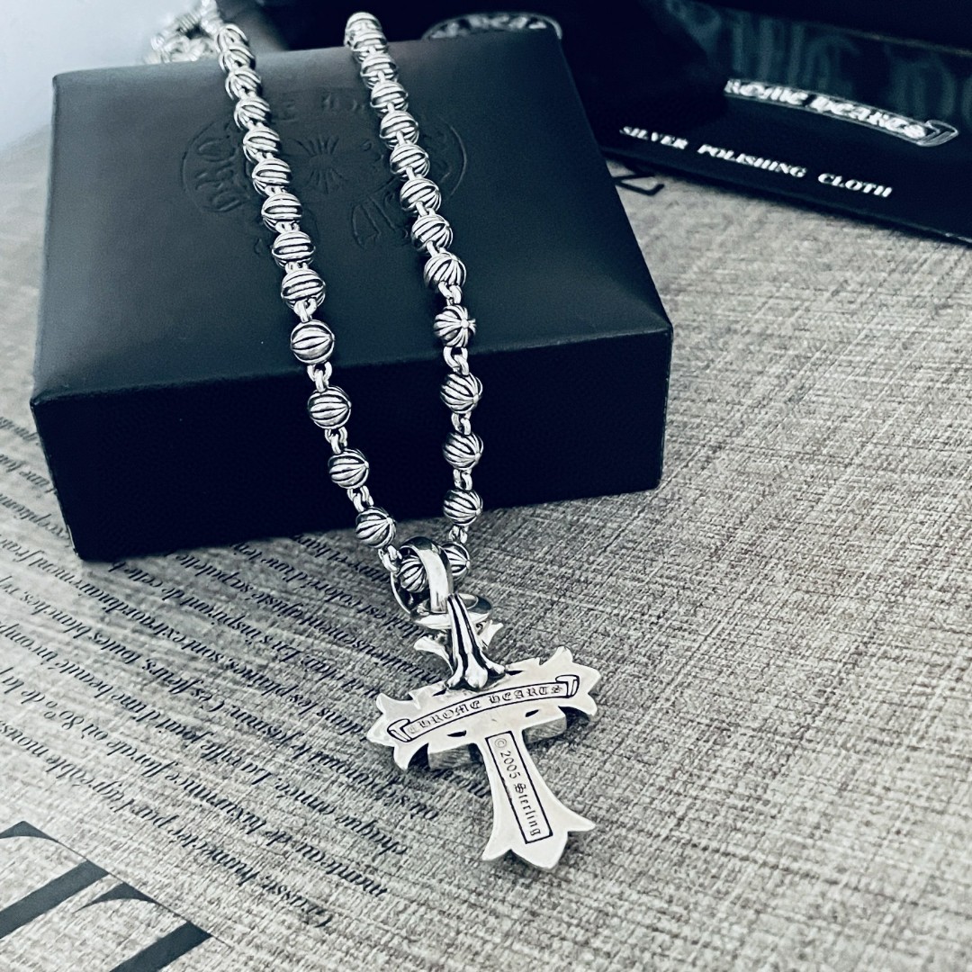 【Chrome Hearts】ネックレス、新しいネックレス万能シンプルファッションオーナメント-BRAND OFF