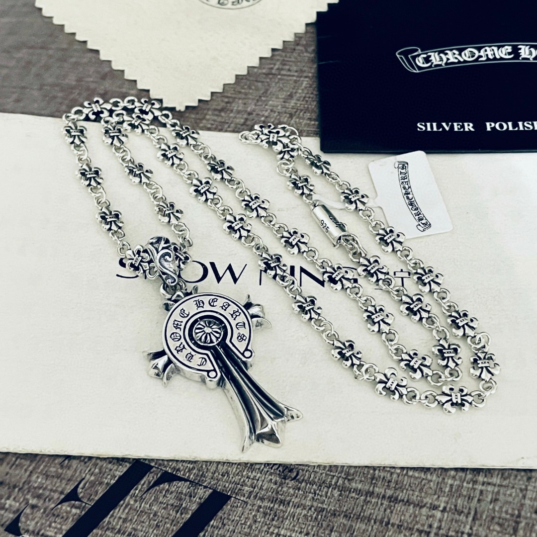 【CHROME HEARTS】ネックレス、新しいネックレス万能シンプルファッションオーナメント-BRAND OFF