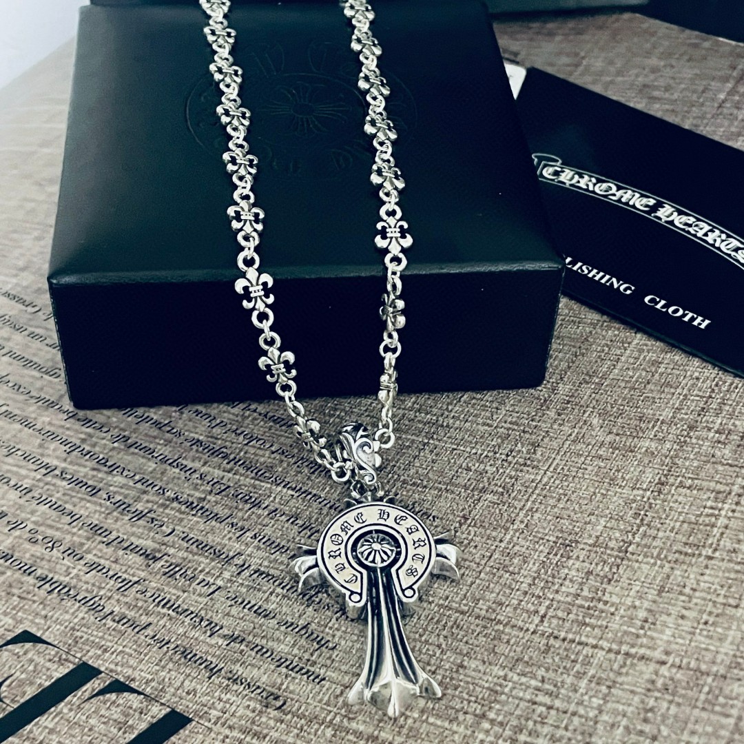 【CHROME HEARTS】ネックレス、新しいネックレス万能シンプルファッションオーナメント-BRAND OFF