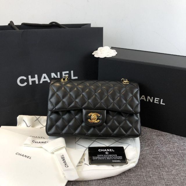 【CHANEL】CFシープスキンのクラシックなヴィンテージバッグ-BRAND OFF