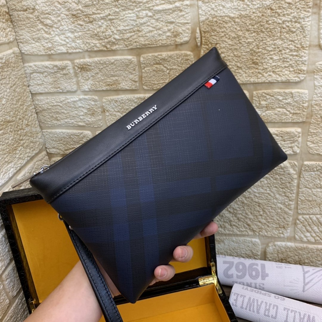 BURBERRY（バーバリー）クラッチバッグ 28X18X3CM-BRAND OFF