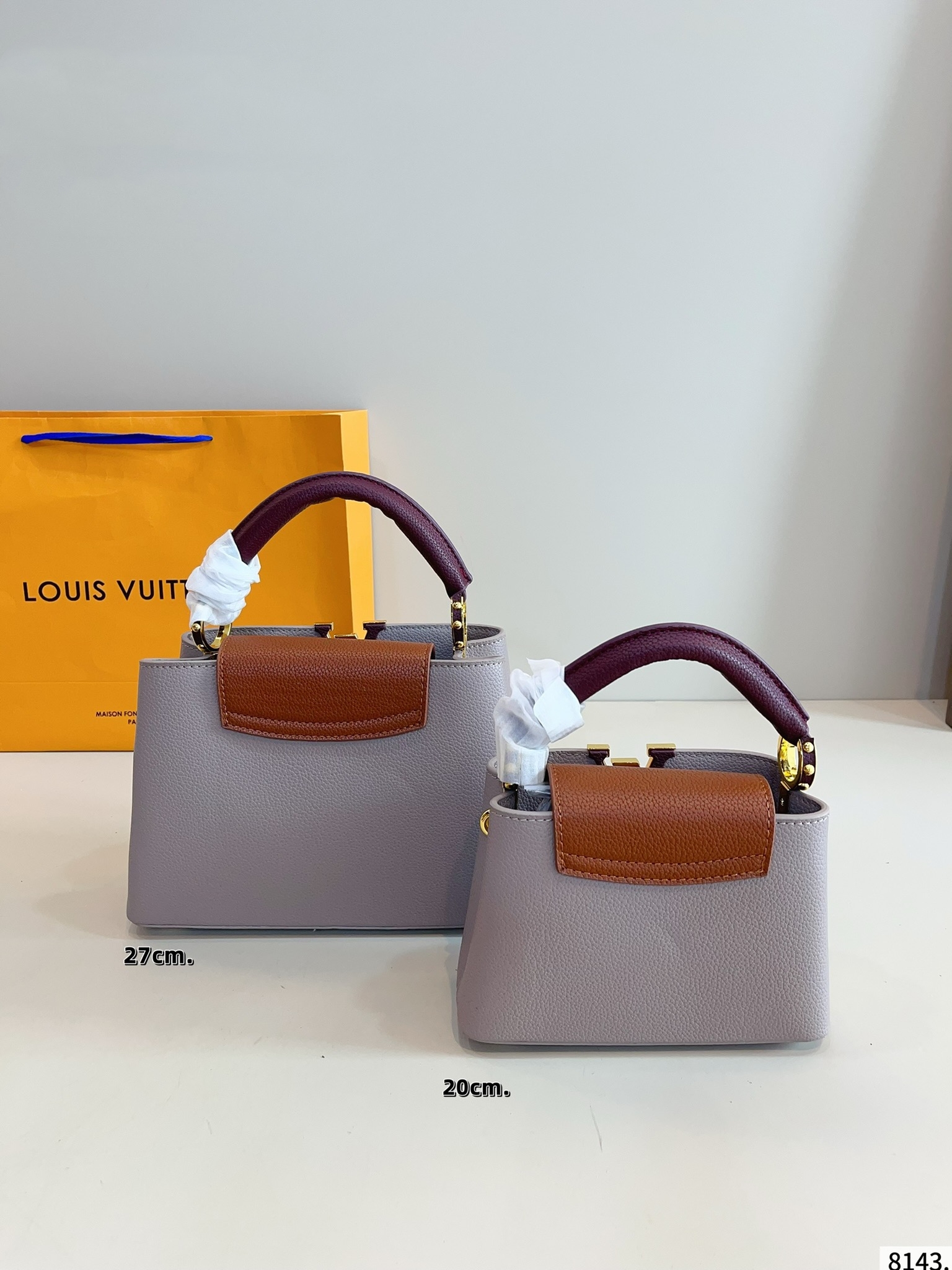 LOUIS VUITTON ルイヴィトン Capucines bb ハンドバッグ-BRAND OFF