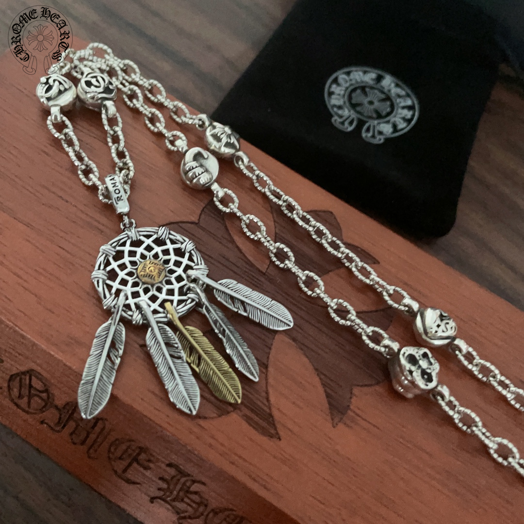 【CHROME HEARTS】ネックレス、新しいネックレス万能シンプルファッションオーナメント-BRAND OFF
