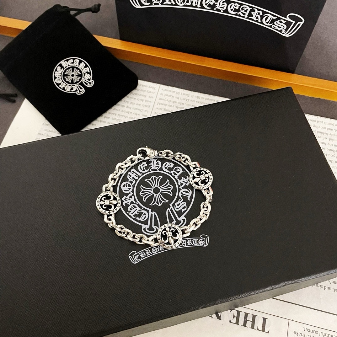 【2026】【CHROME HEARTS】ブレスレット、ファッションシンプルなスタイル-BRAND OFF