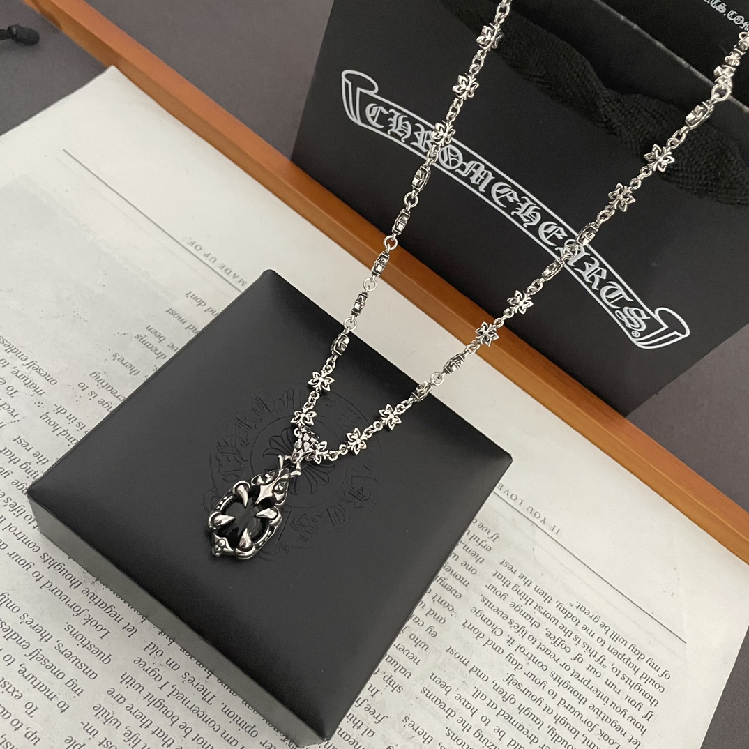 【CHROME HEARTS】ネックレス、新しいネックレス万能シンプルファッションオーナメント-BRAND OFF