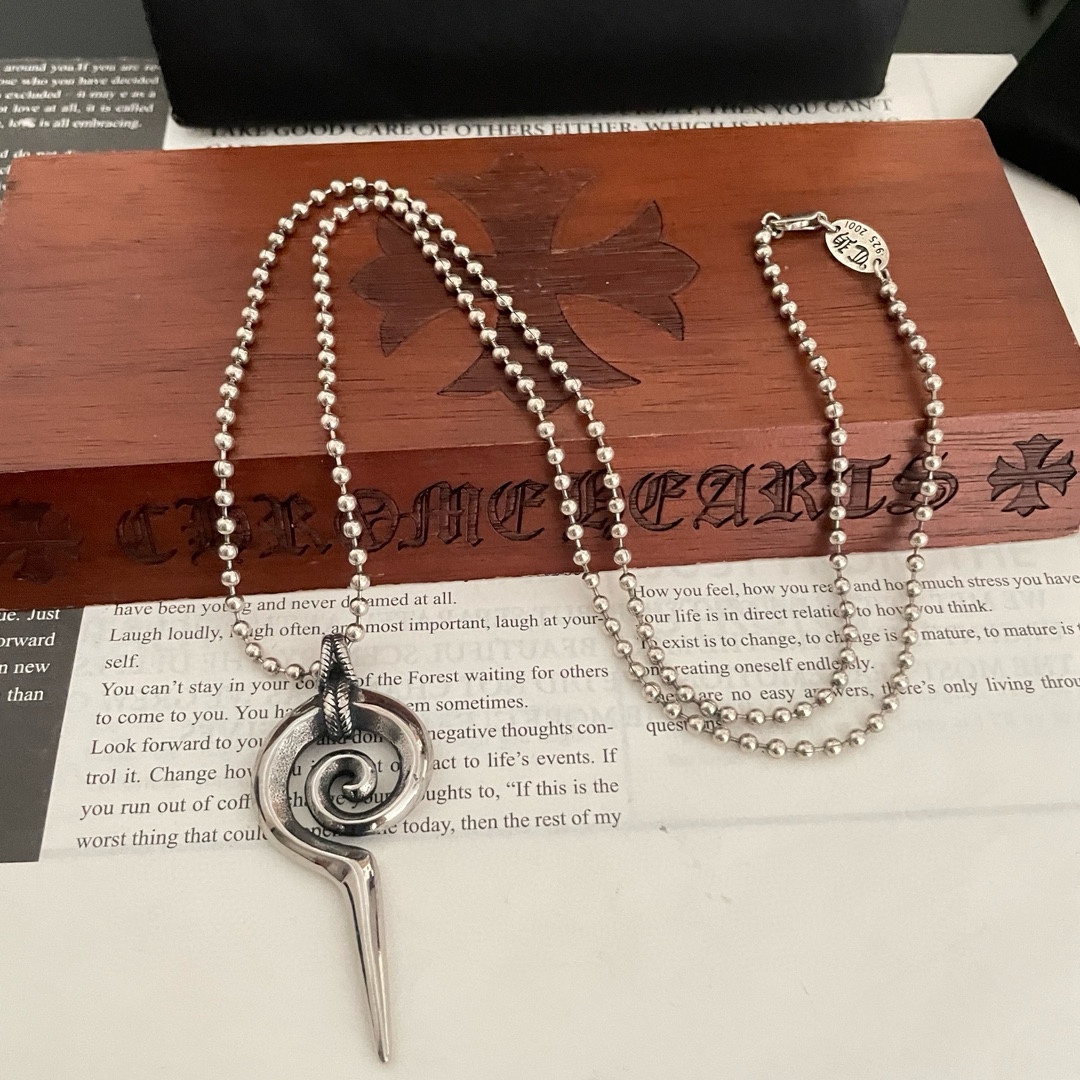 【Chrome Hearts】ネックレス、新しいネックレス万能シンプルファッションオーナメント-BRAND OFF