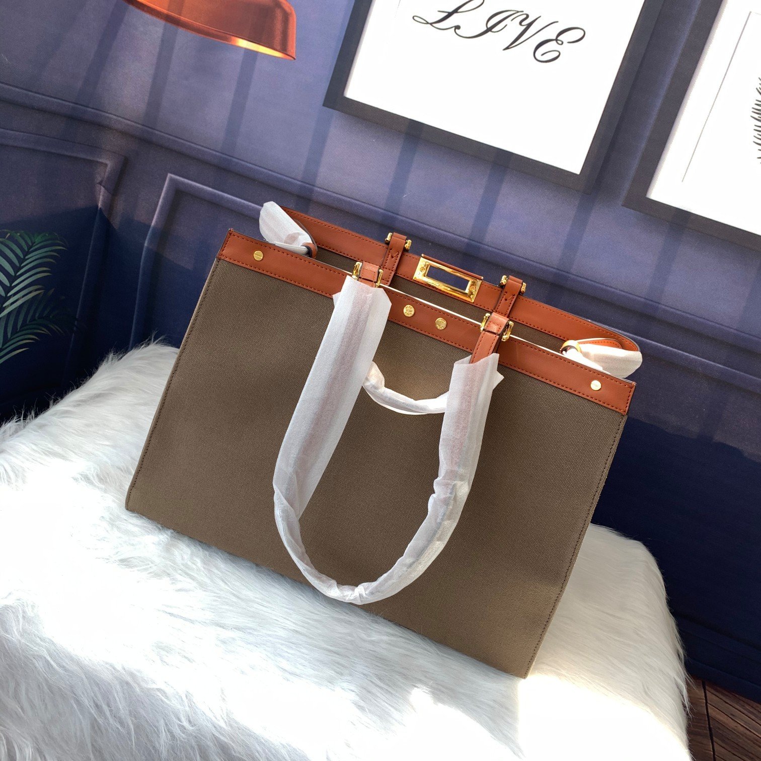 FENDI（フェンディ） ハンドバッグ41X29.5X16CM-BRAND OFF