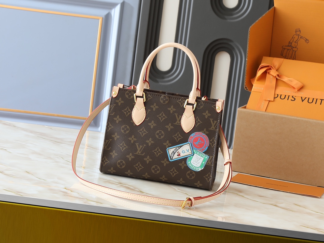 LOUIS VUITTON ルイヴィトン OnTheGo ハンドバッグ-BRAND OFF