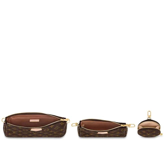 美品 LOUIS VUITTON ミュルティポシェットアクセソワール M44840-BRAND OFF