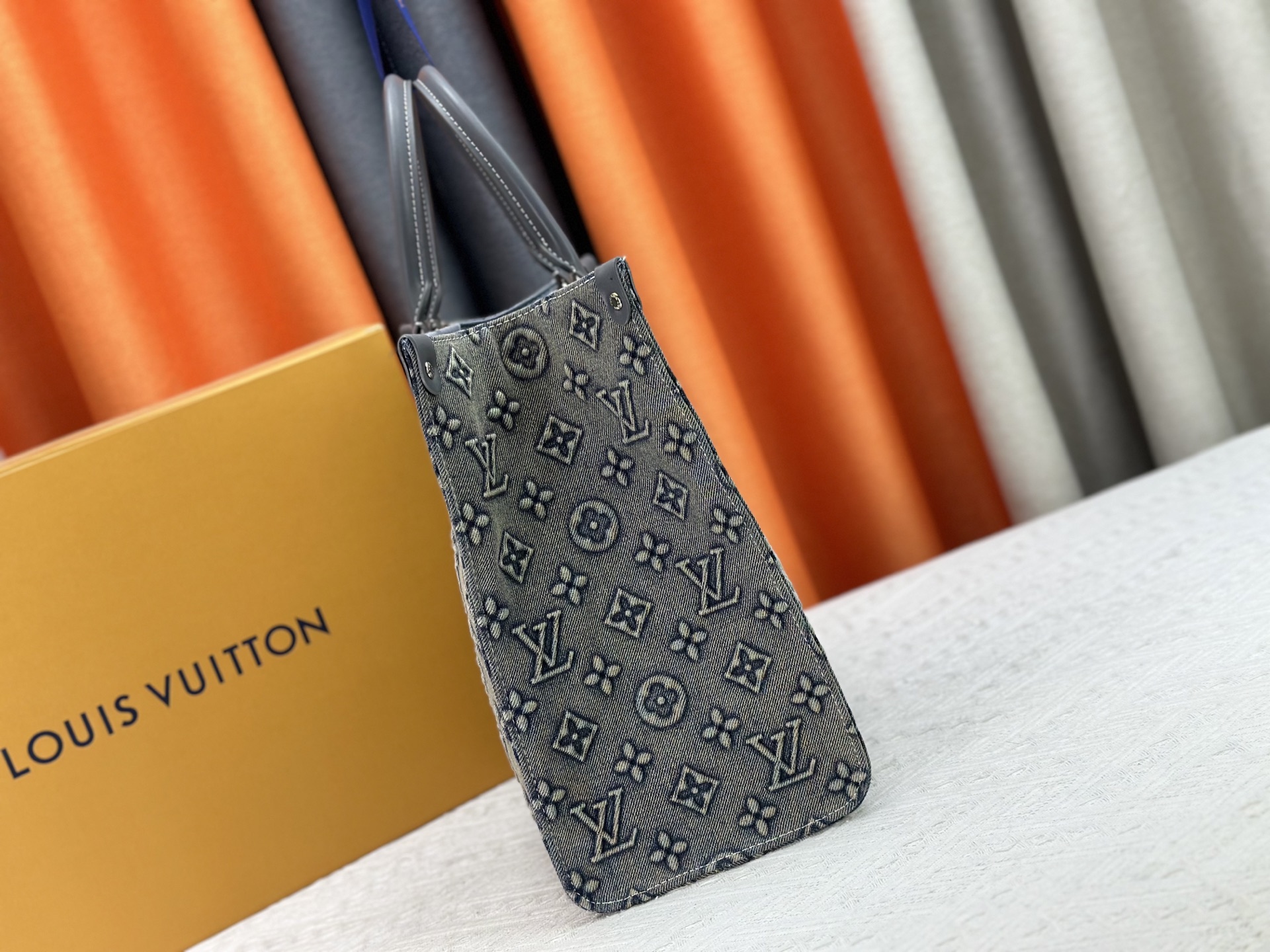 LOUIS VUITTON ルイヴィトン OnTheGo デニムバッグ M45039-BRAND OFF