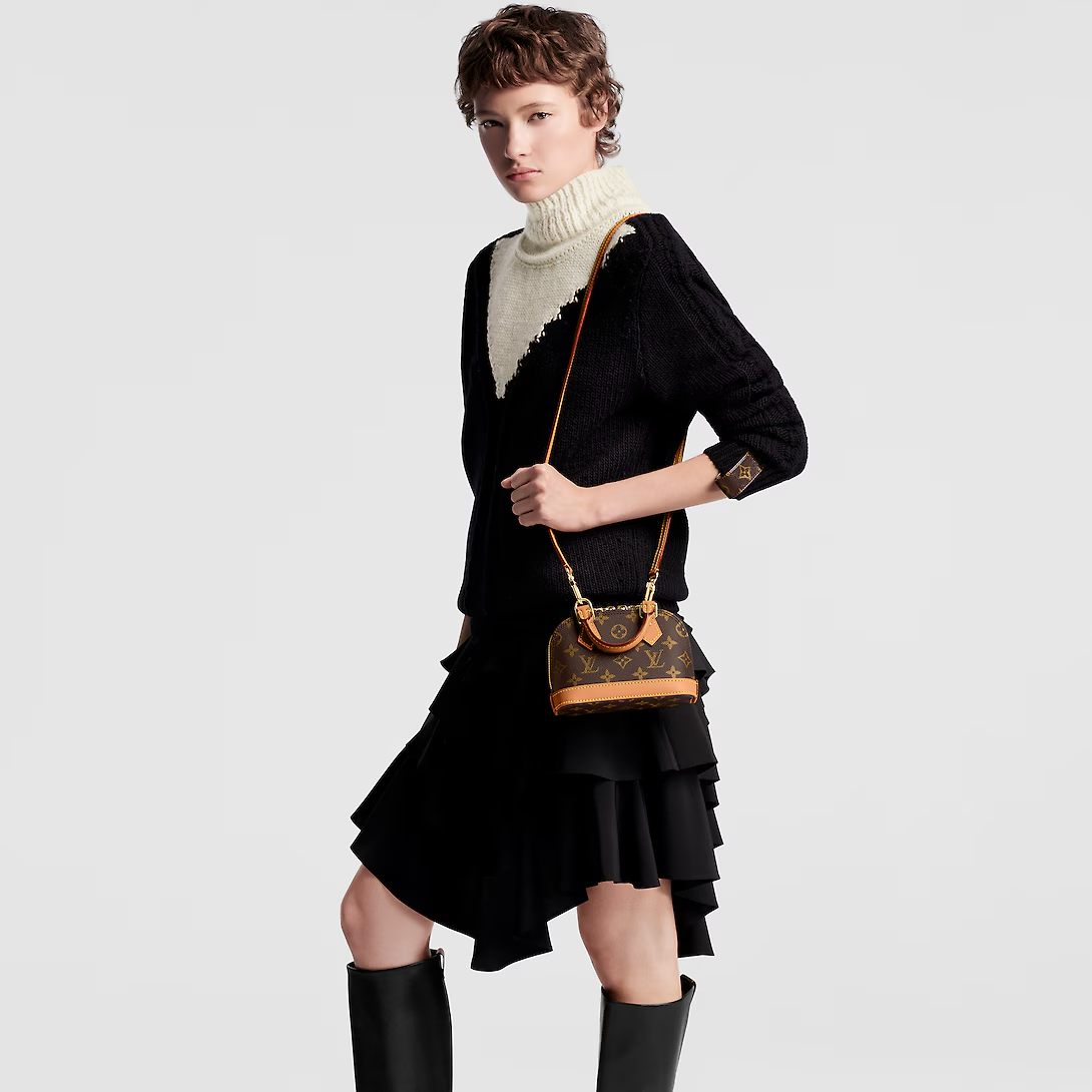 LOUIS VUITTON ルイヴィトン NANO ALMA ショルダーバッグ M82717-BRAND OFF