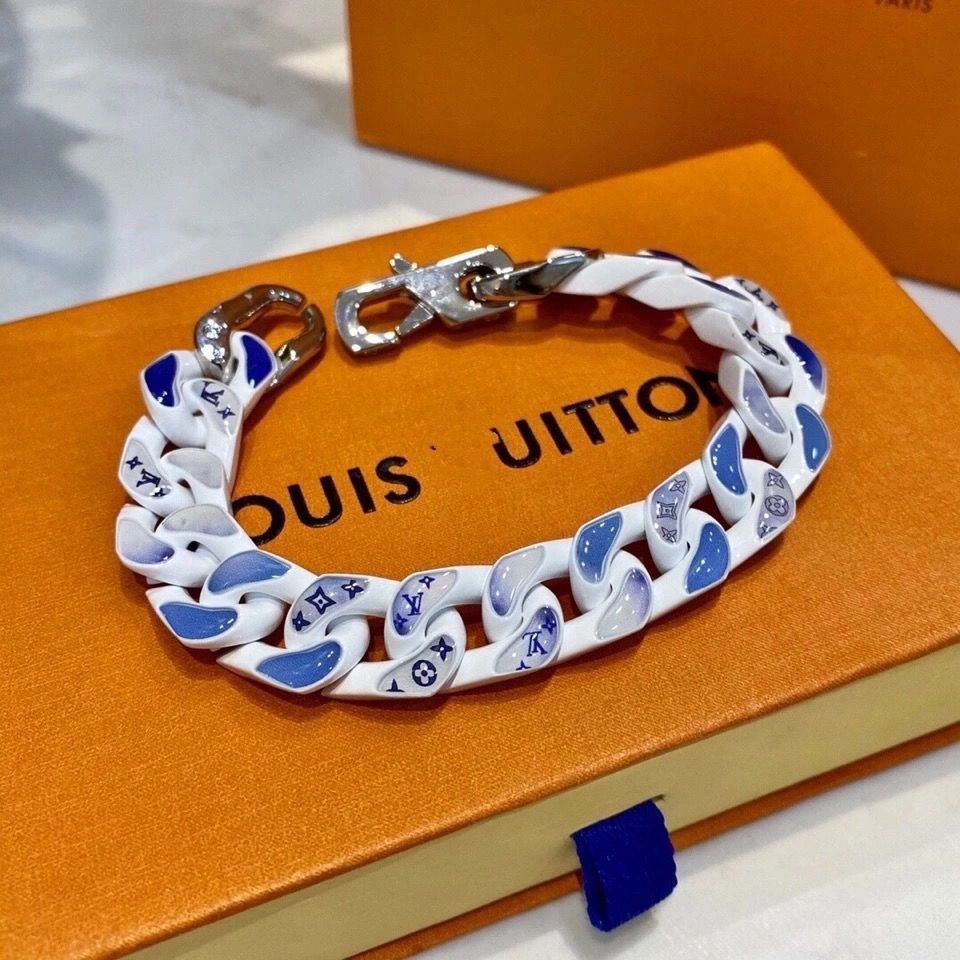 Louis Vuitton（ルイヴィトン） MONOGRAM CLOUDS ネックレス 50cm + ブレスレット 21cm-BRAND OFF