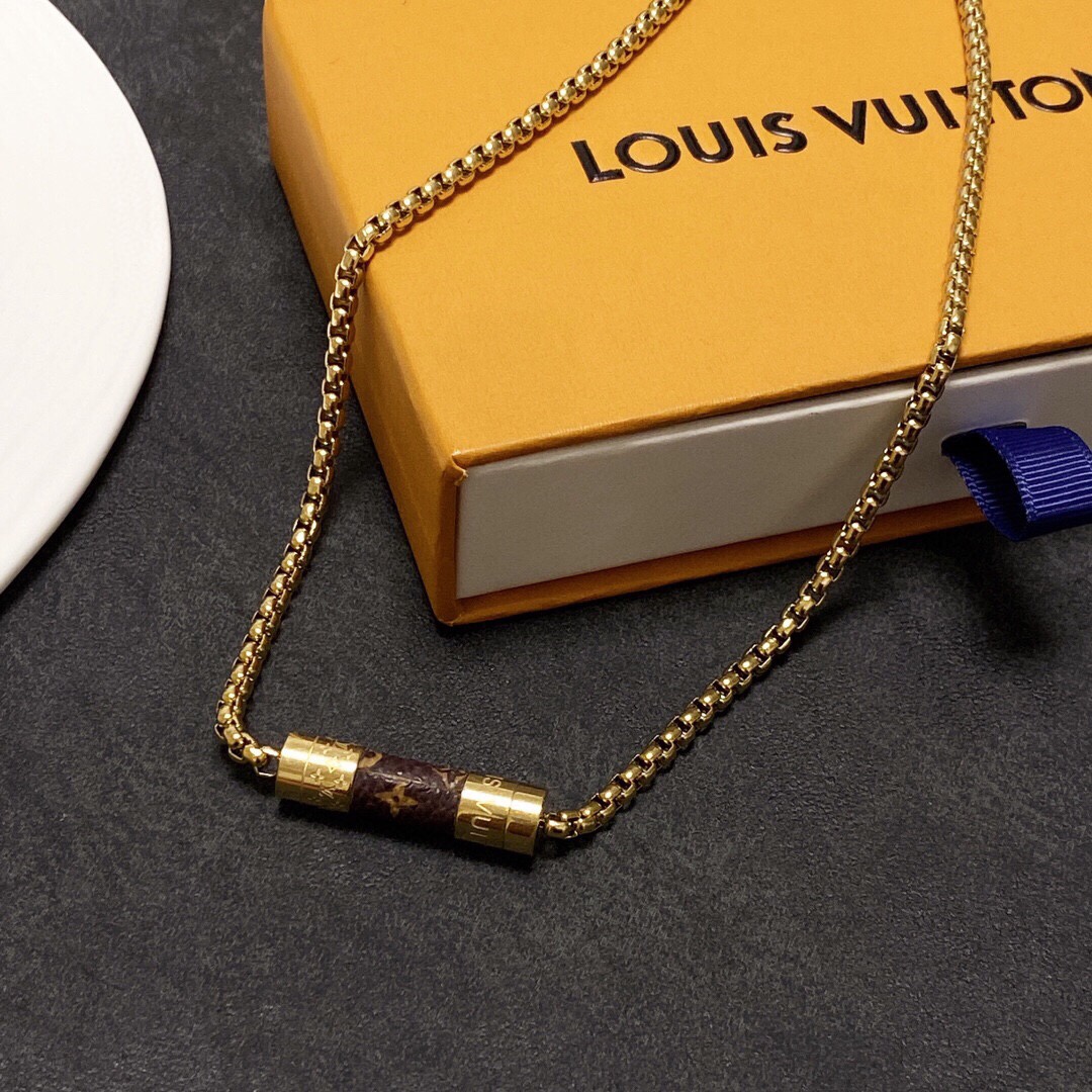 【2026】【 LOUIS VUITTON】ネックレス、新しいネックレス万能シンプルファッションオーナメント-BRAND OFF