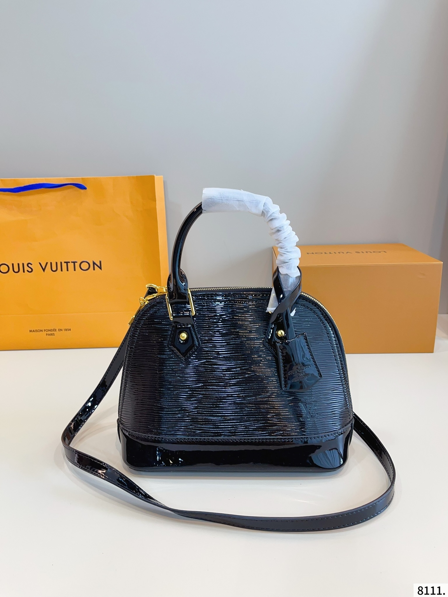 LOUIS VUITTON ルイヴィトン Alma BB シェルバッグ-BRAND OFF