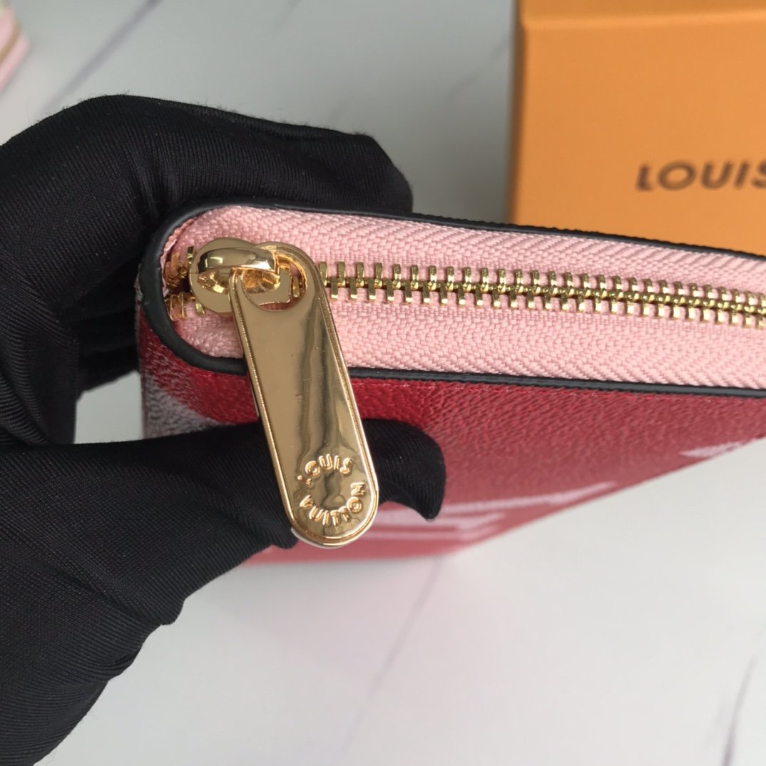 財布 19 x 10cm Zippy M60017 Louis Vuitton-BRAND OFF