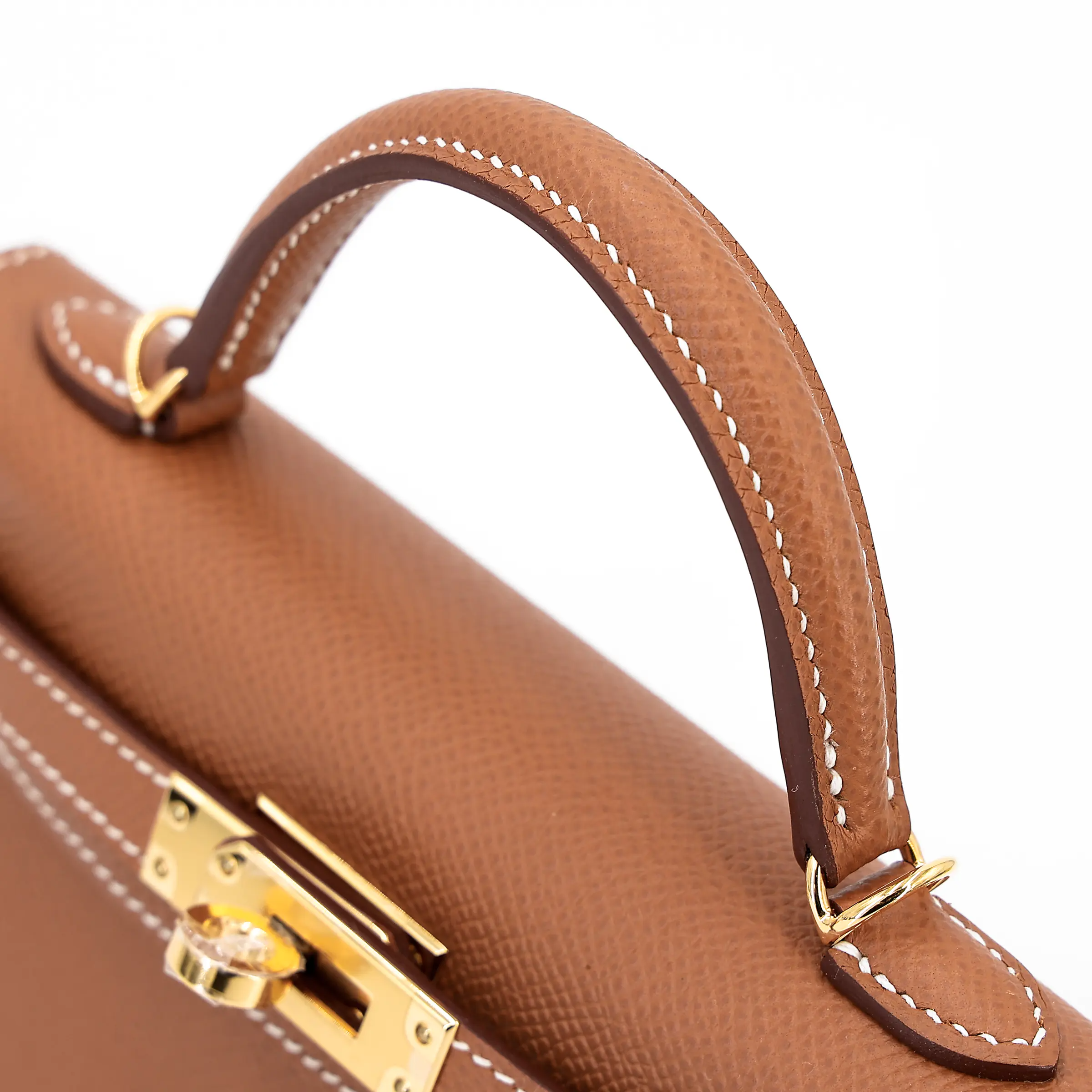 ランク NS 未使用品 HERMÈS エルメス ミニケリー2 ゴールド (37) エプソン ゴールド金具 W刻印-BRAND OFF