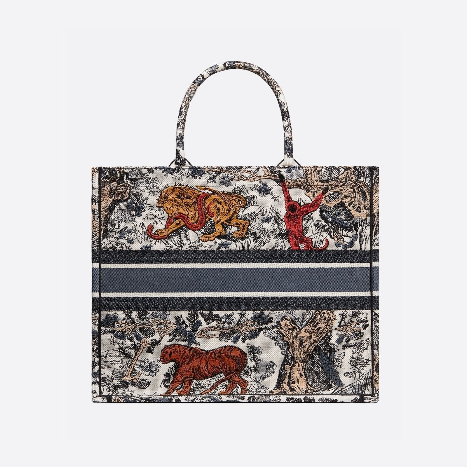 【DIOR】入手困難！セレブ芸能人御用達?ロゴ アニマル 刺繍 バッグ トート 選べる4色-BRAND OFF