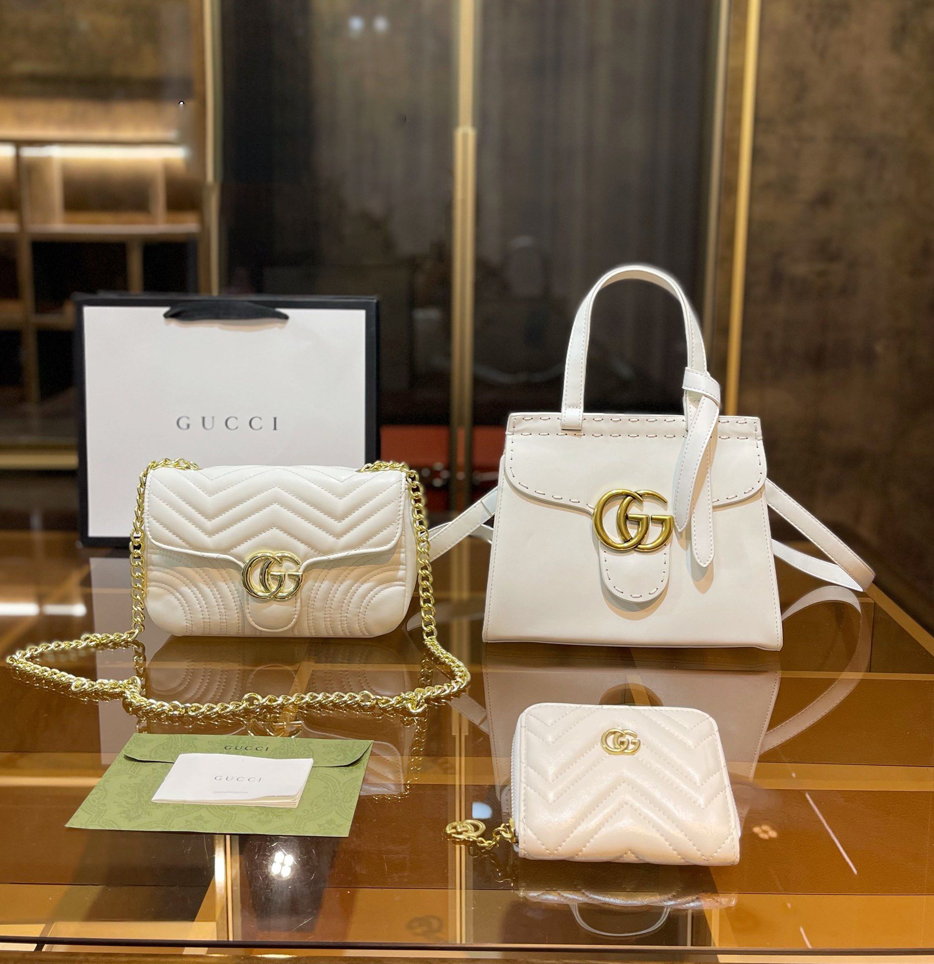 累積売上総額第１位【GUCCI★グッチ】GG3点セット お得-BRAND OFF
