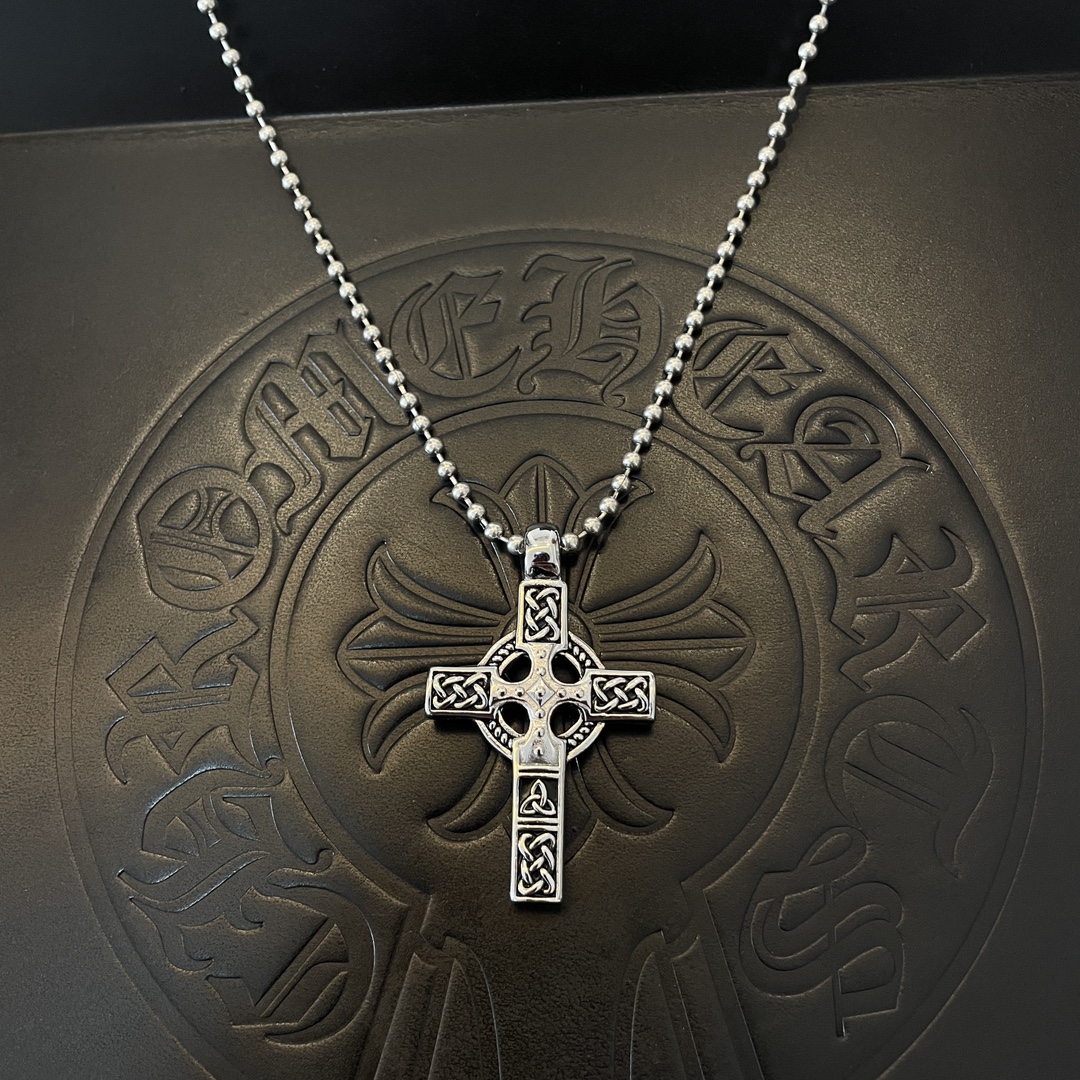 【CHROME HEARTS】ネックレス、新しいネックレス万能シンプルファッションオーナメント-BRAND OFF