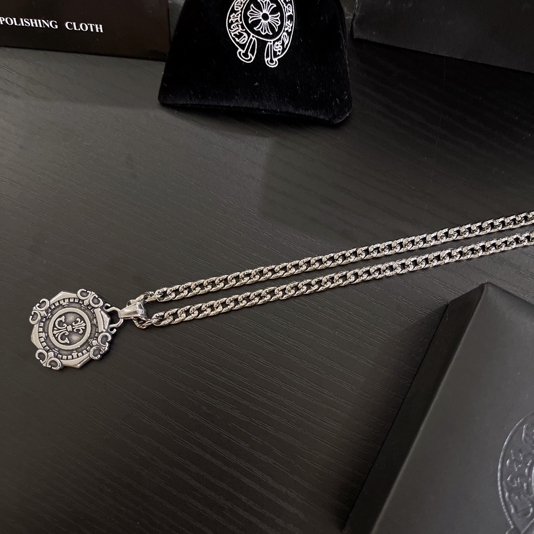【Chrome Hearts】ネックレス、新しいネックレス万能シンプルファッションオーナメント-BRAND OFF