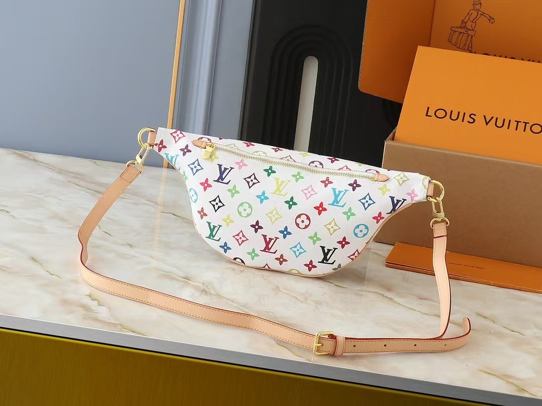【LOUIS VUITTON旗艦店】ルイ・ヴィトン  HIGH RISE LVウエストバッグ M13660-BRAND OFF