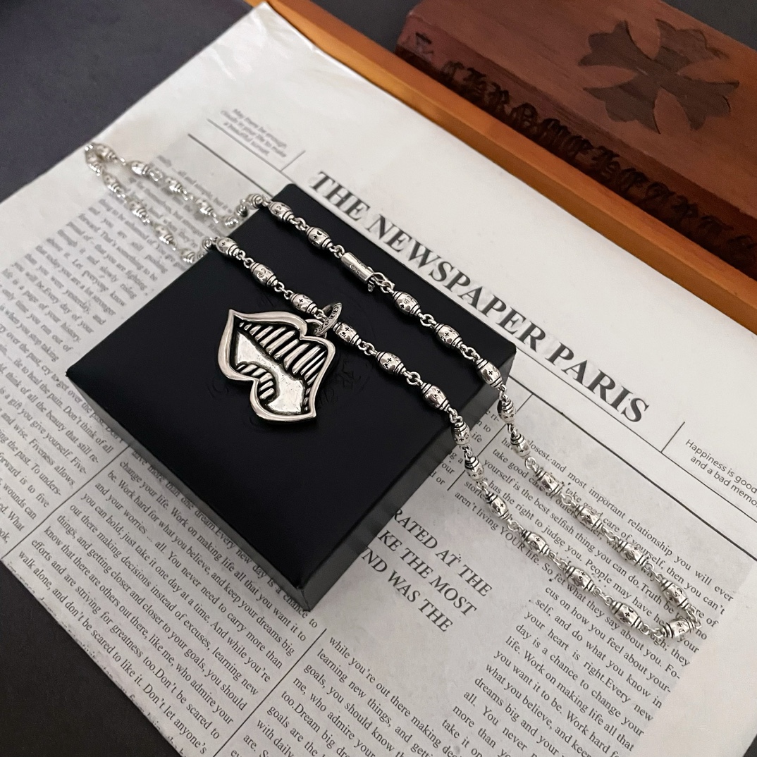 【Chrome Hearts】ネックレス、新しいネックレス万能シンプルファッションオーナメント-BRAND OFF