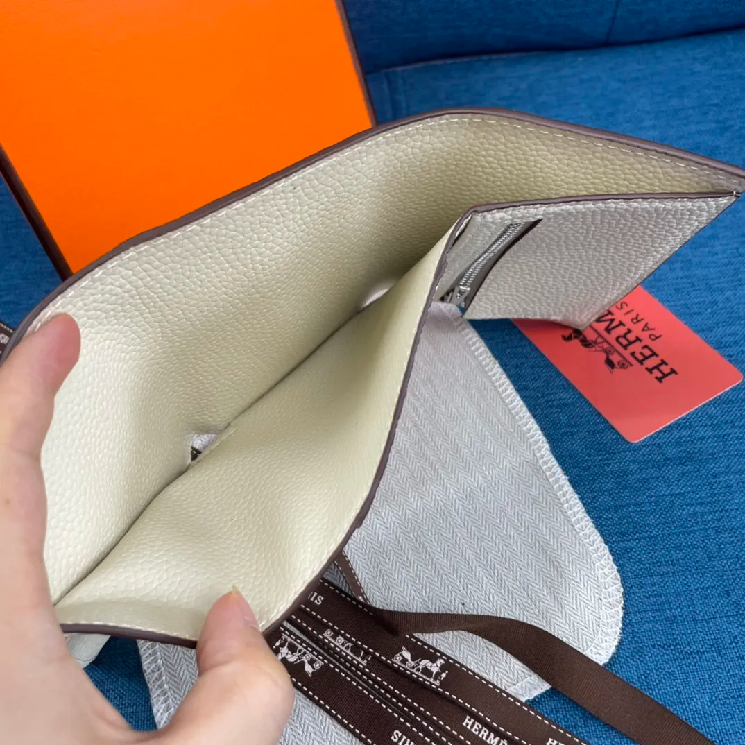 HERMÈS 三つ折り財布 8カラー 10X12CM-BRAND OFF